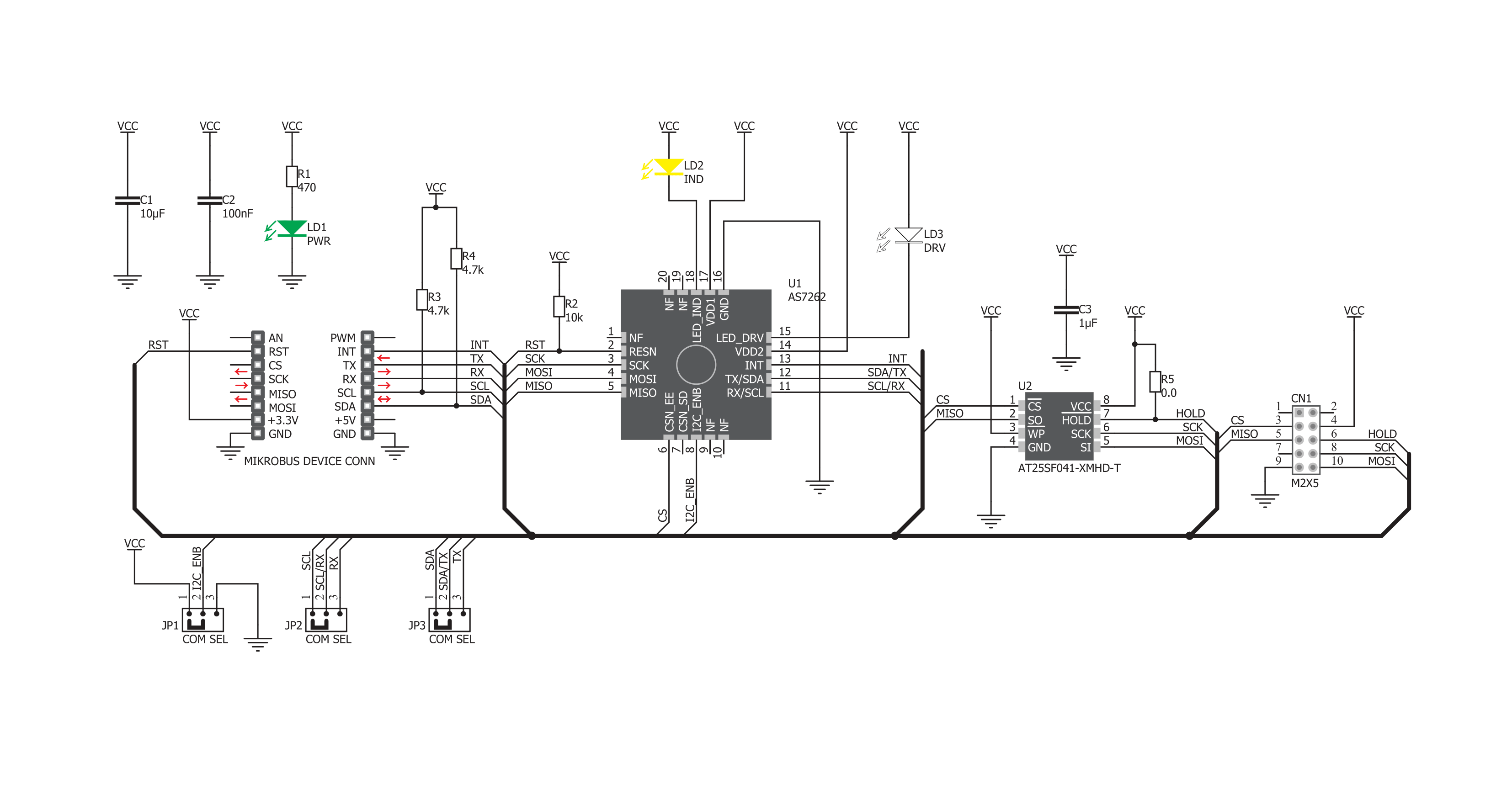 Spectral 2 Click Schematic schematic