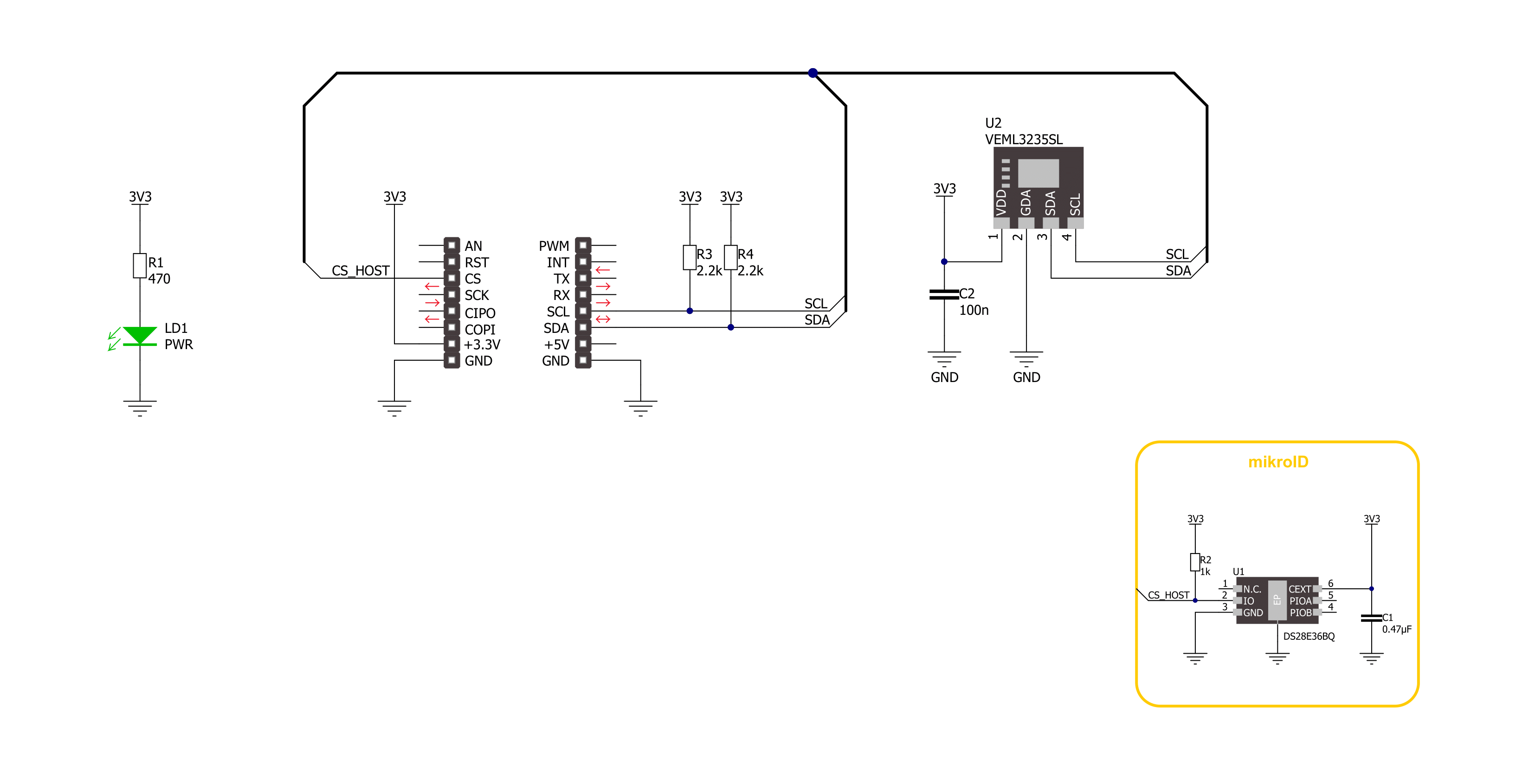 Ambient 23 Click Schematic schematic