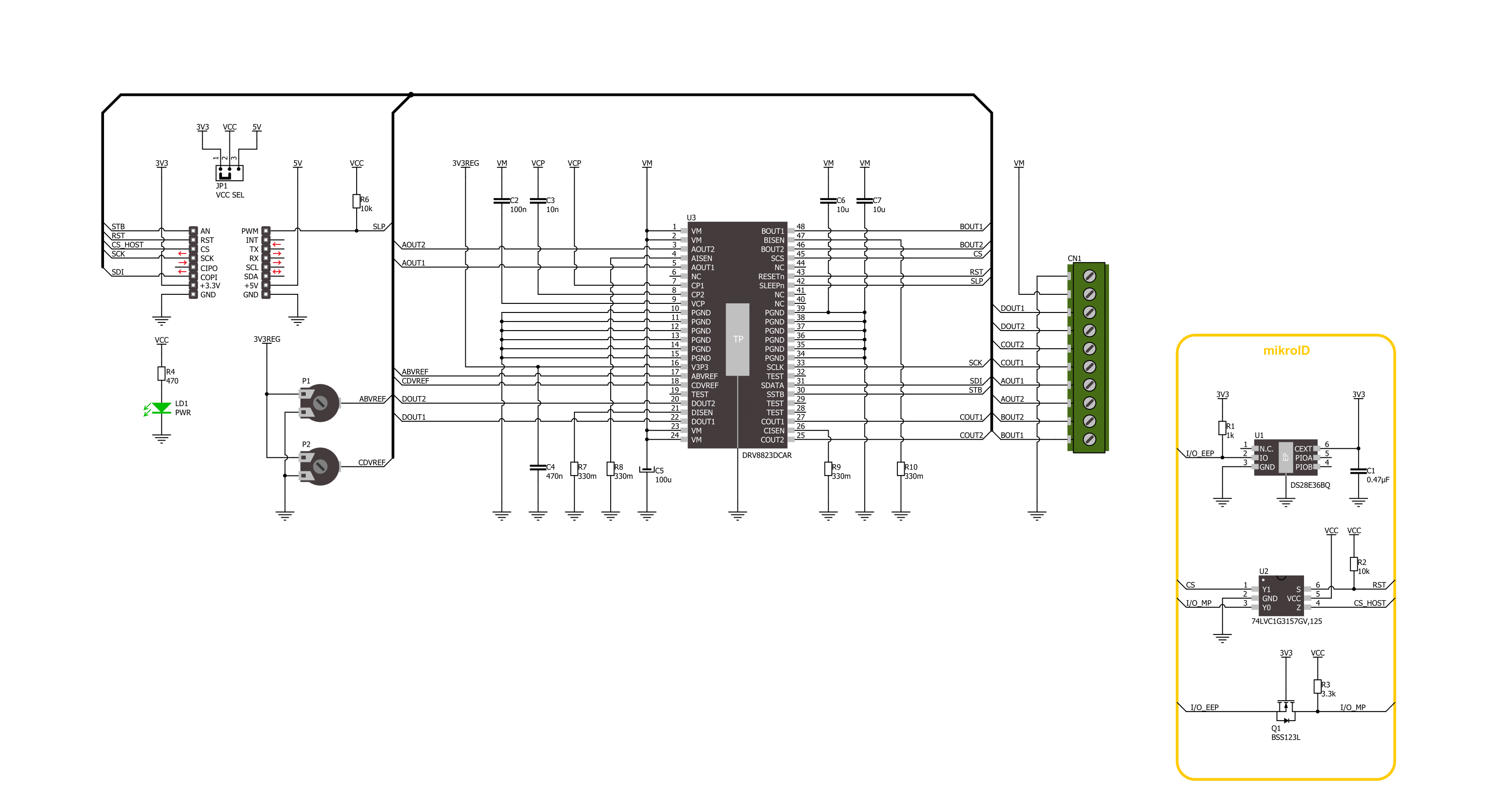 H-Bridge 12 Click Schematic schematic