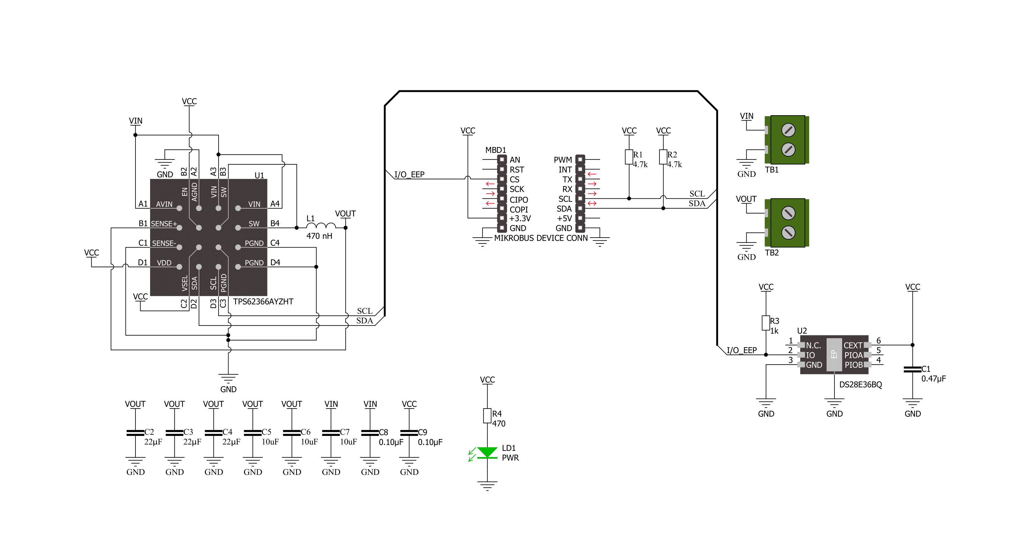 Smart Buck 3 Click Schematic schematic