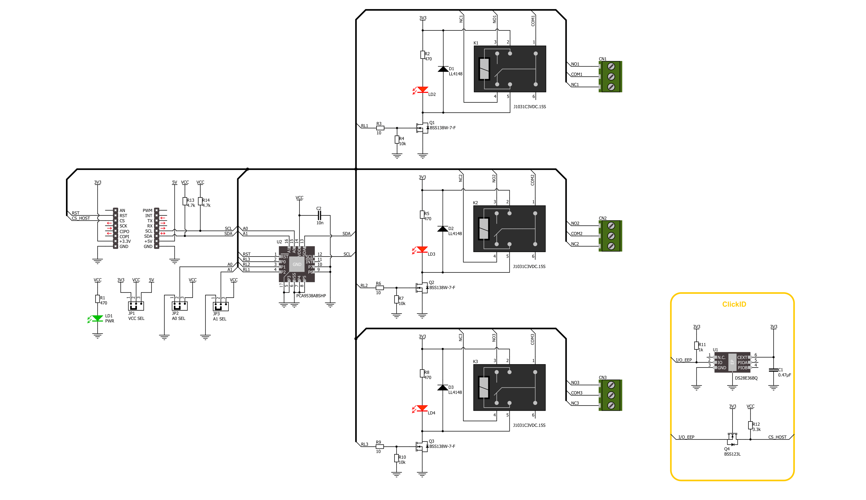 Relay 5 Click Schematic schematic