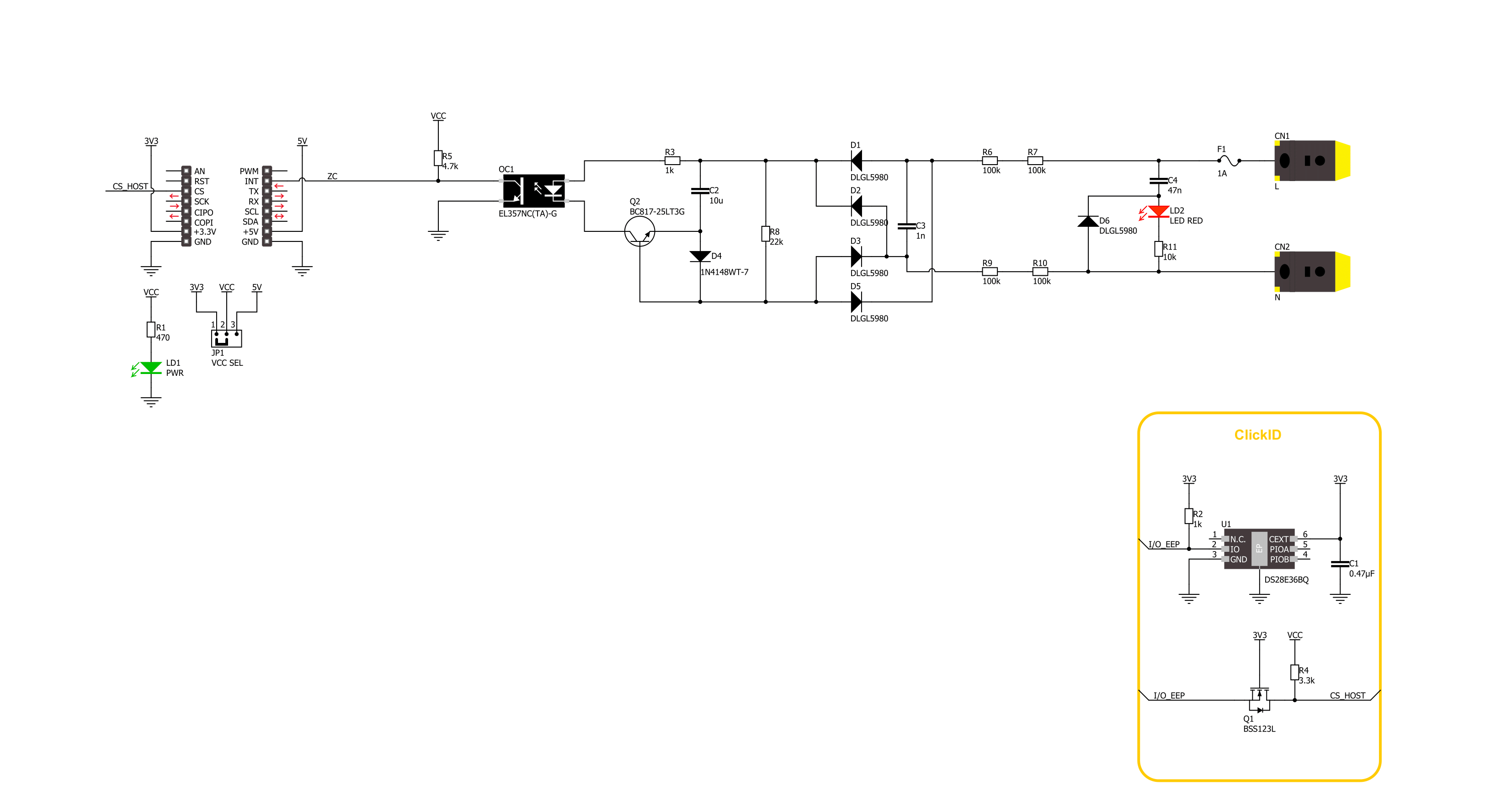 Zero-Cross Click Schematic schematic