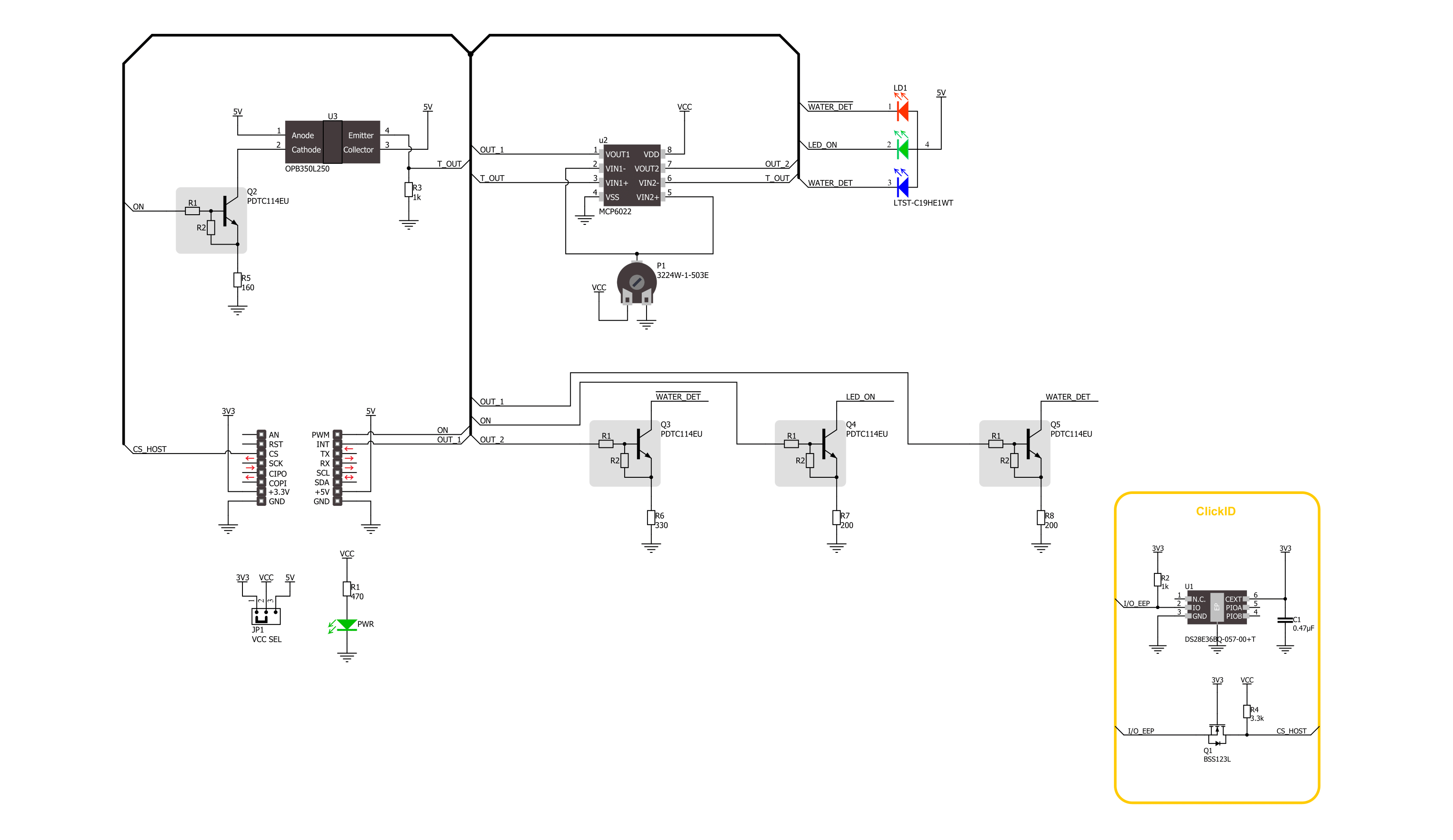 Water Detect 2 Click Schematic schematic