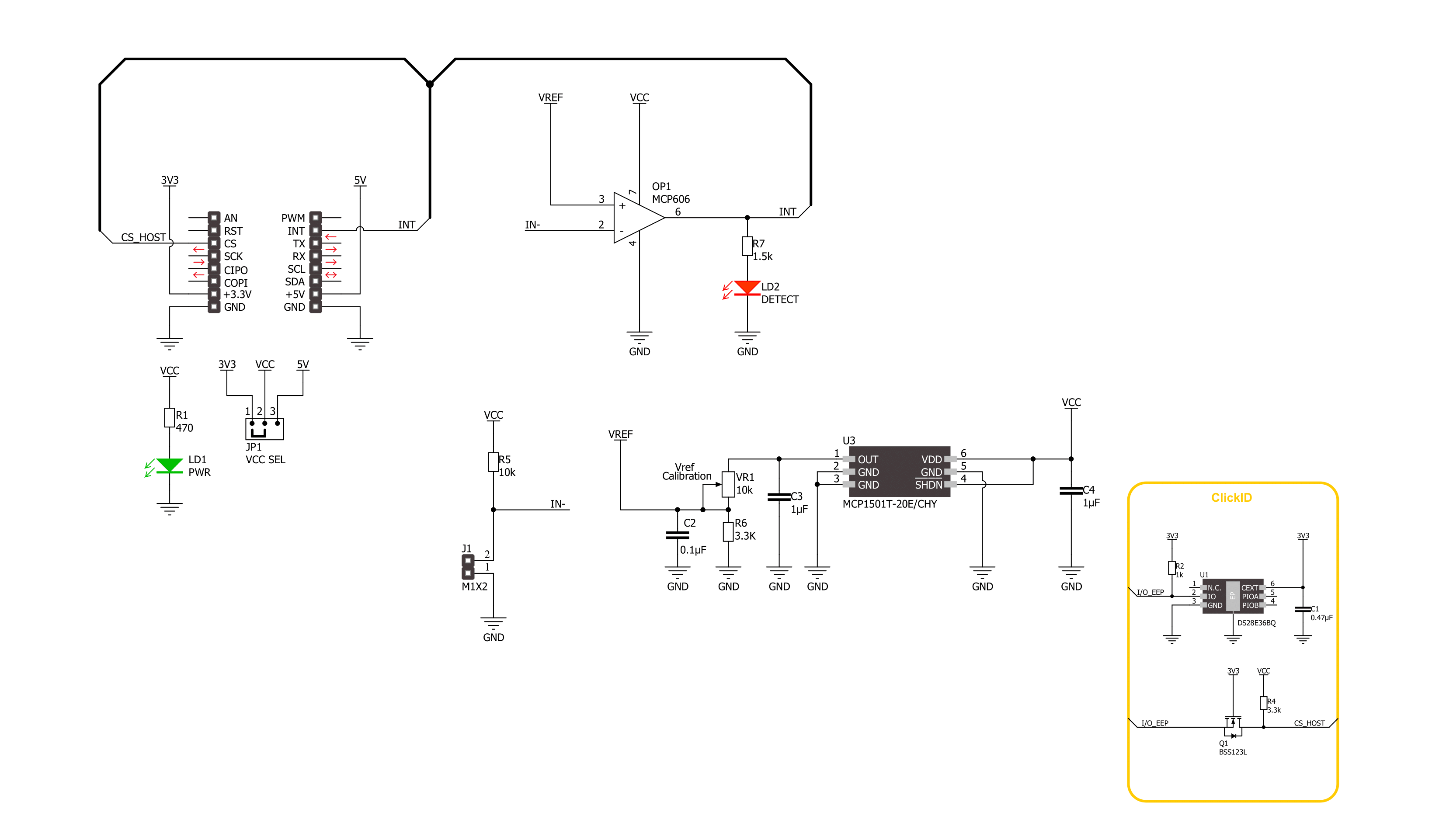 Water Detect 3 Click Schematic schematic