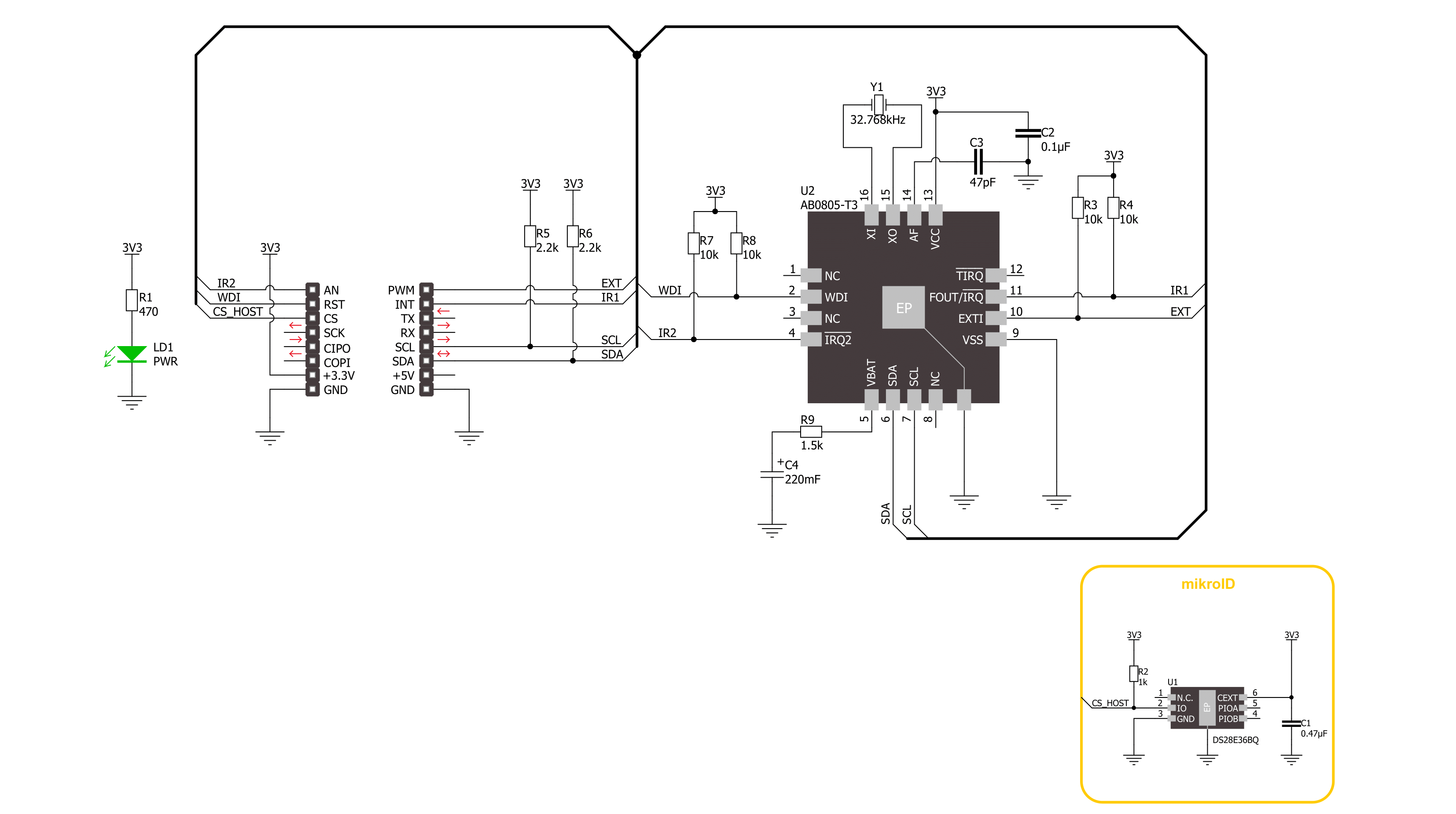 RTC 20 Click Schematic schematic