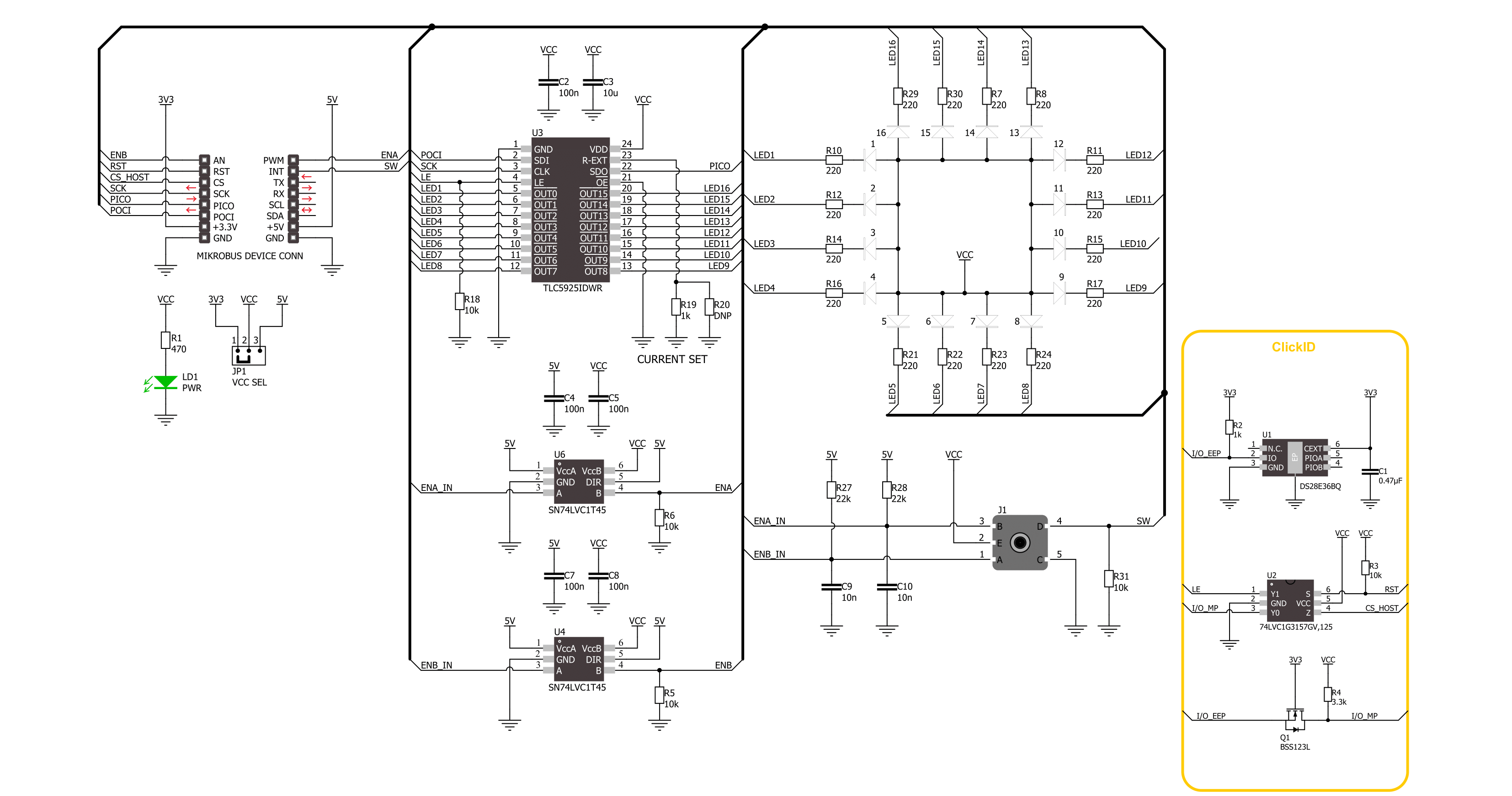 Rotary W 2 Click Schematic schematic