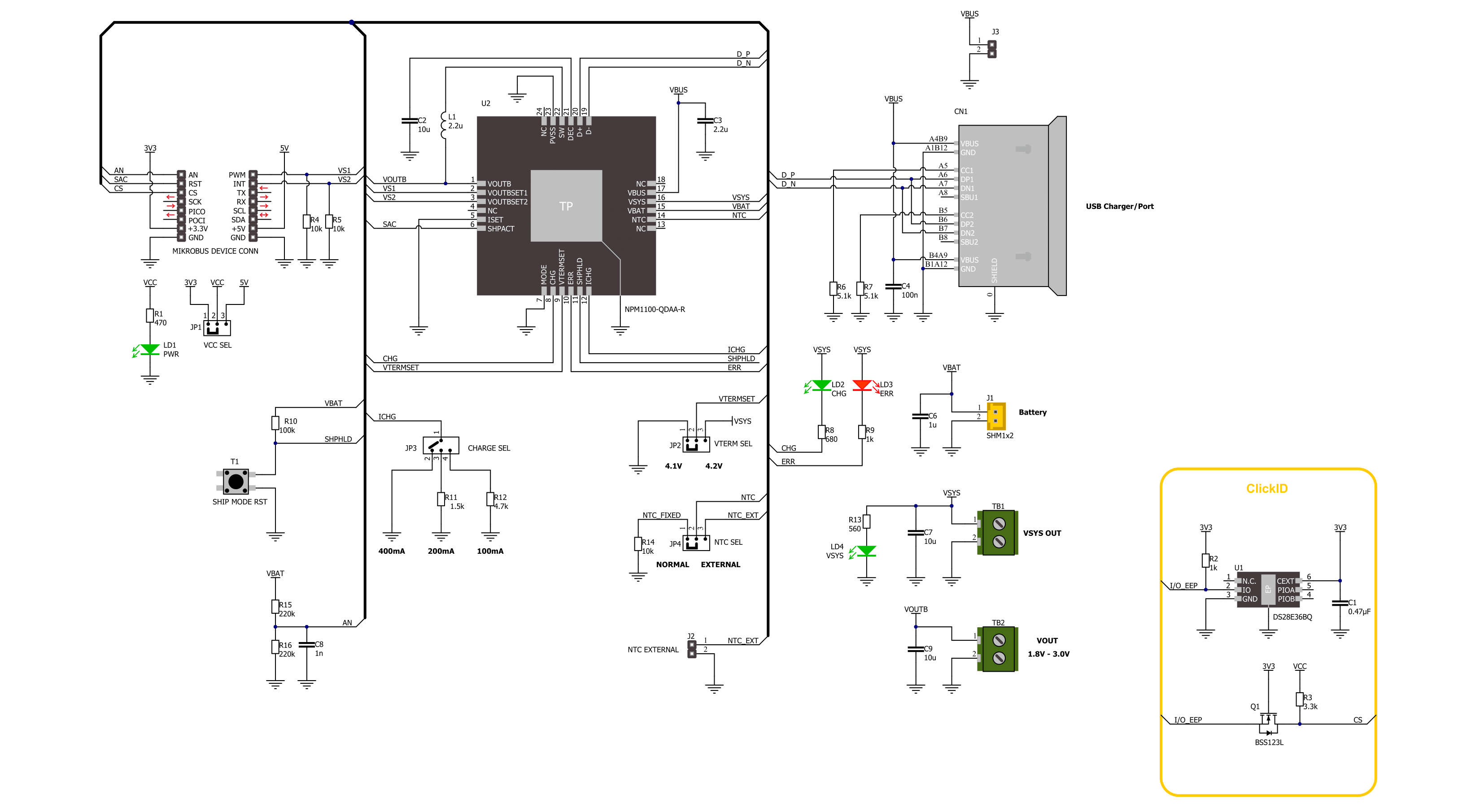 Charger 19 Click Schematic schematic