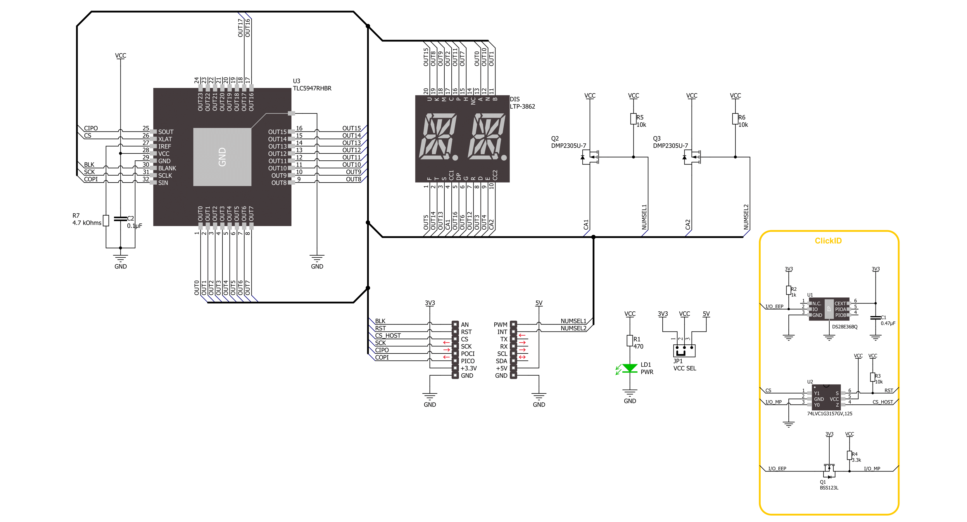 AlphaNum G 2 Click Schematic schematic