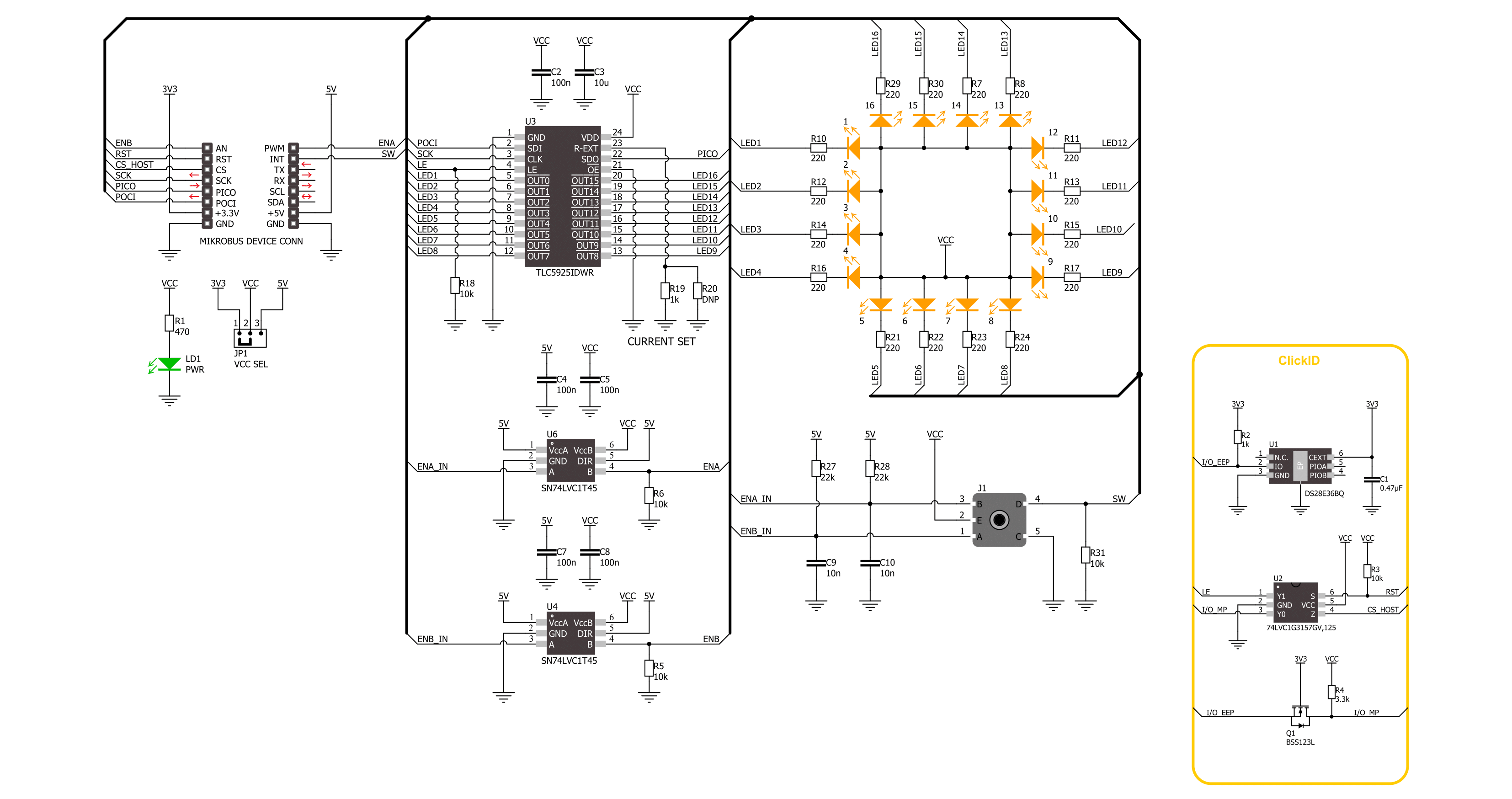 Rotary O 2 Click Schematic schematic