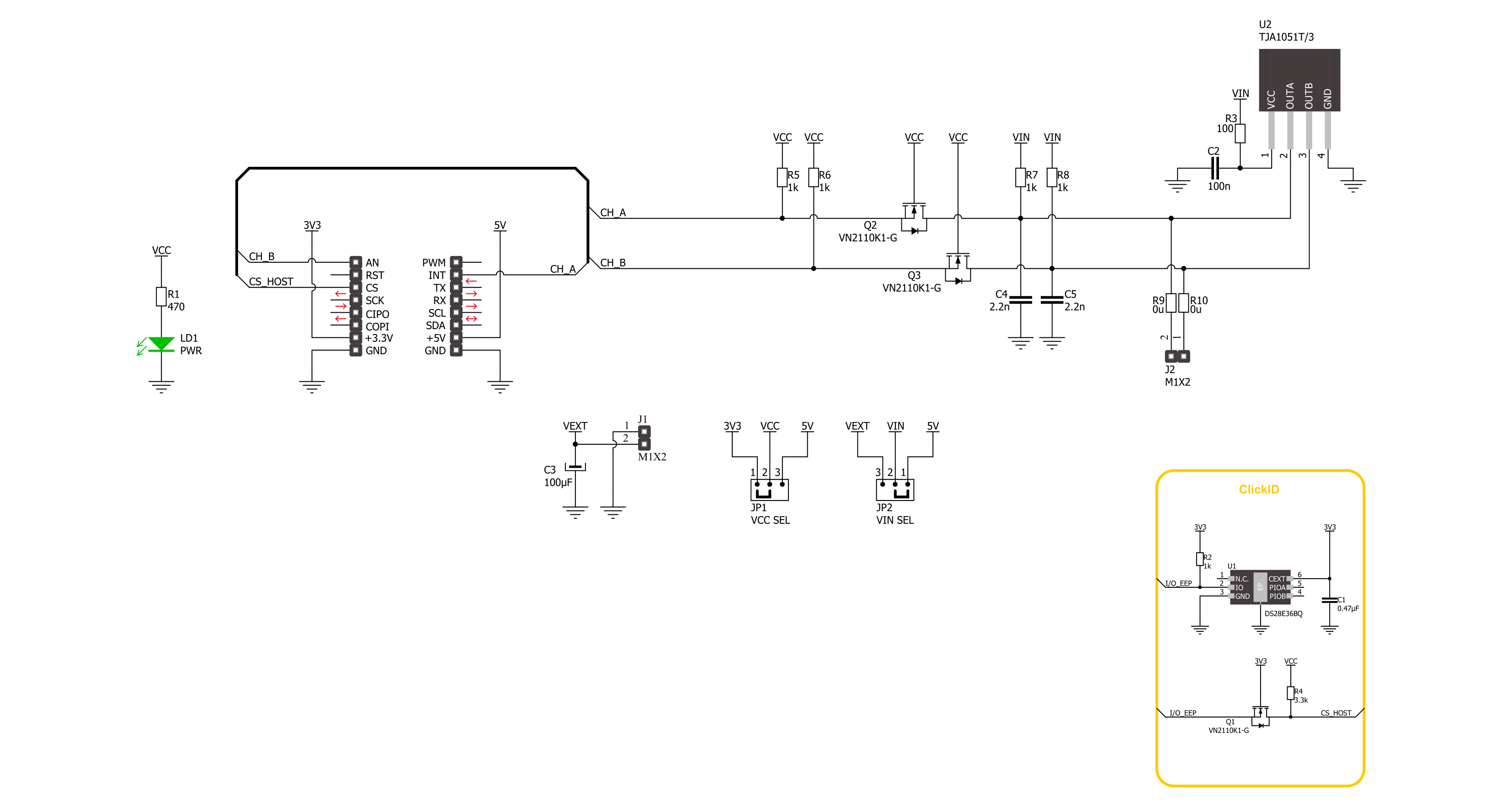 Speed Sense Click Schematic schematic