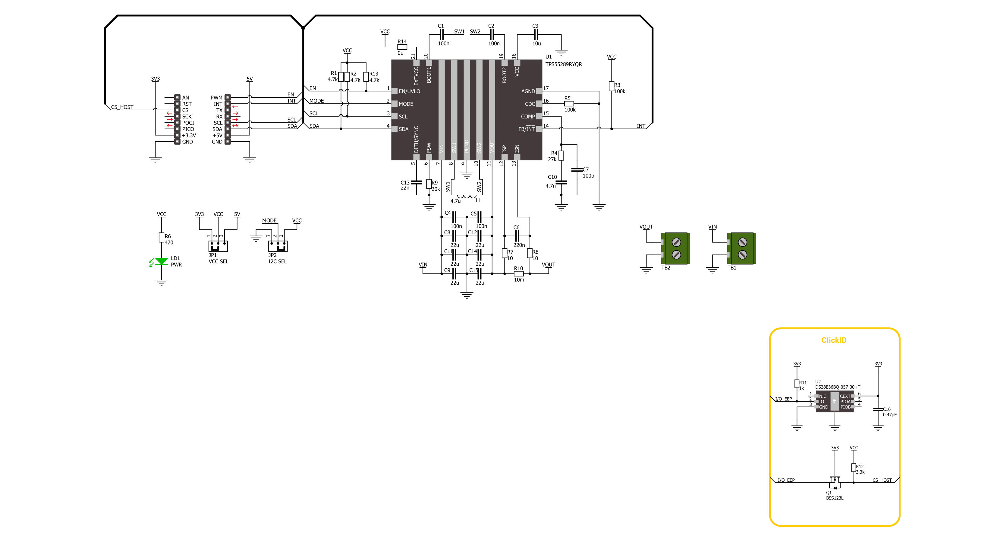 Buck-Boost 4 Click Schematic schematic