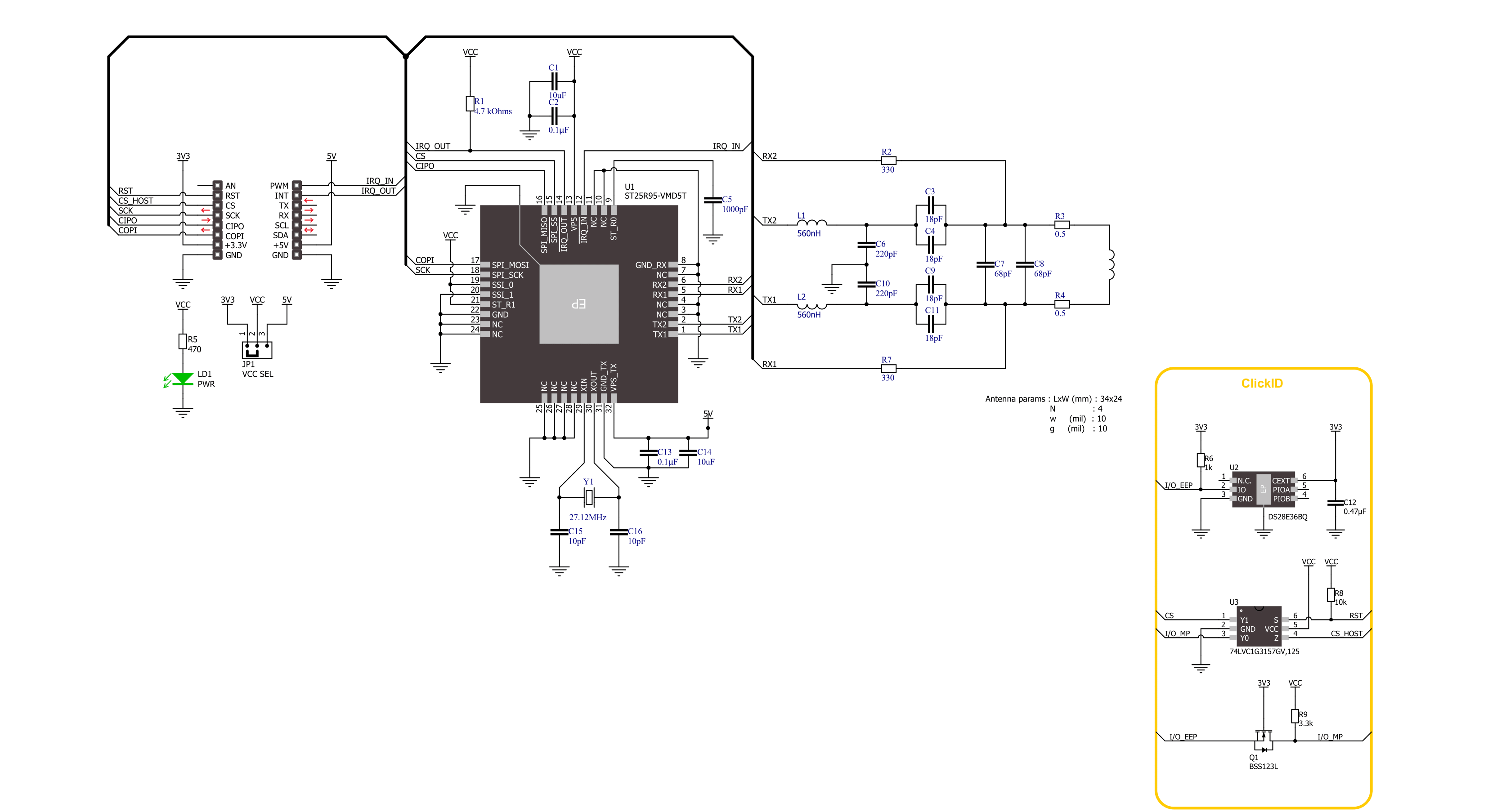 NFC 6 Click Schematic schematic