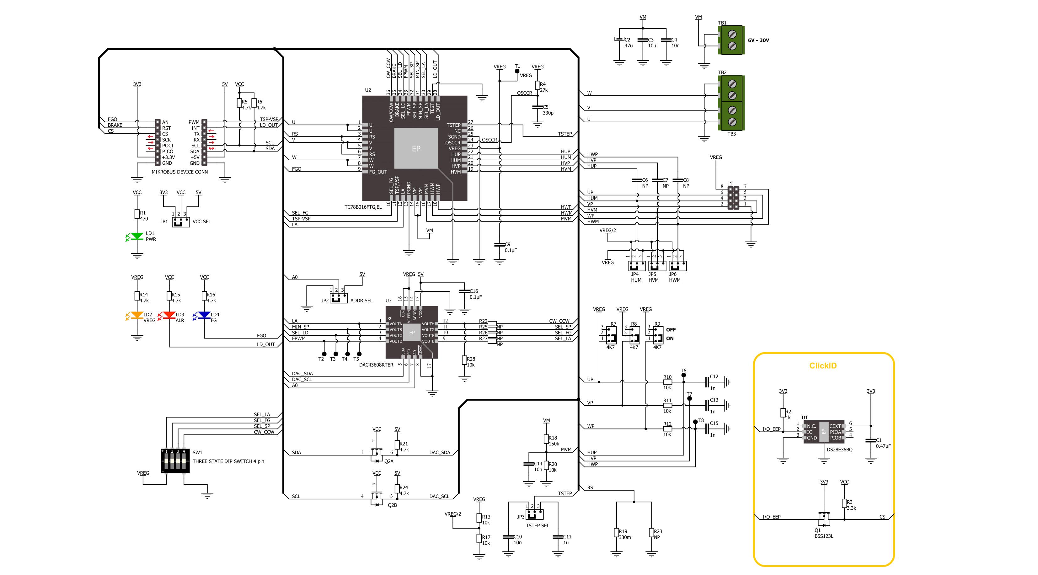 Brushless 10 Click Schematic schematic