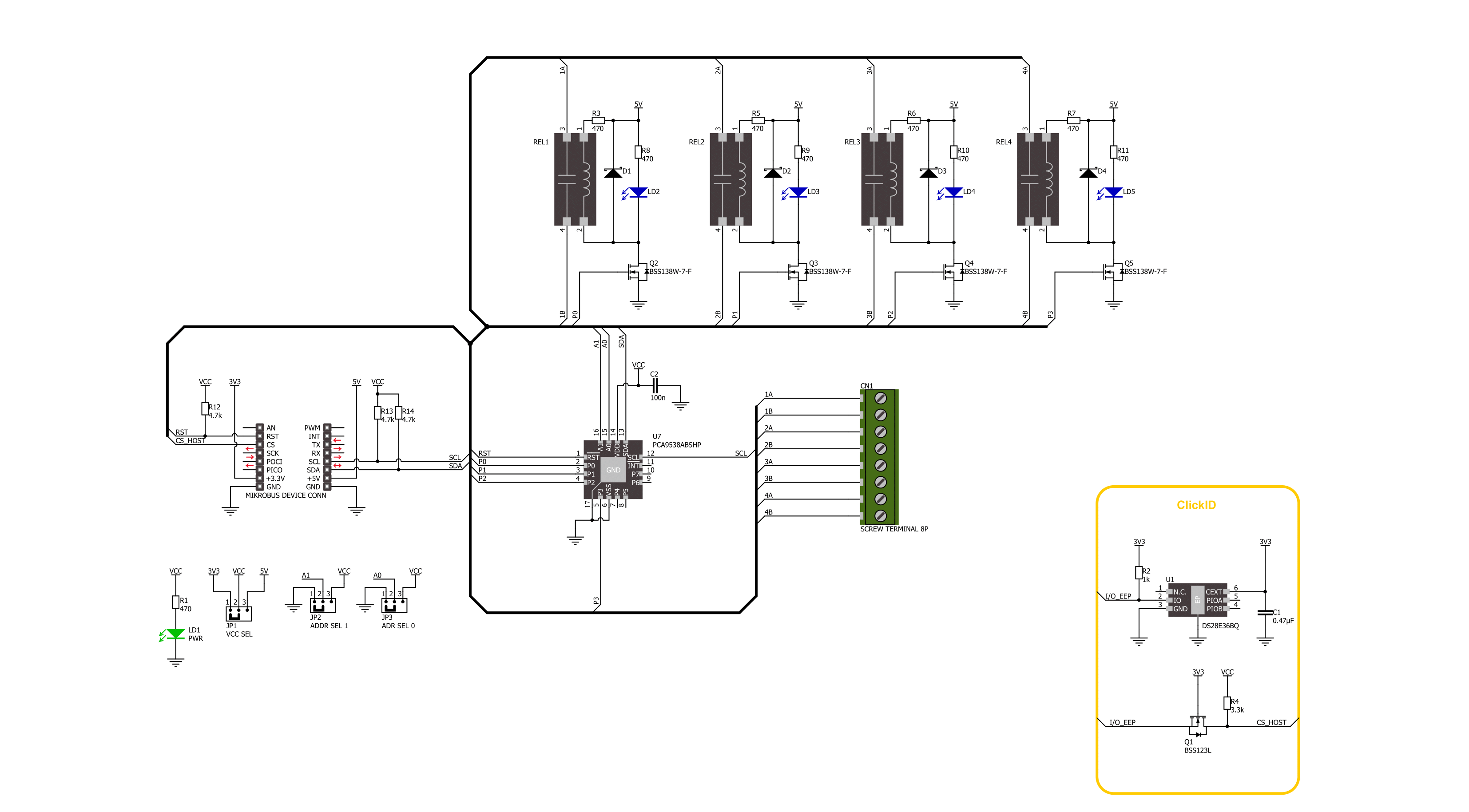 Relay 6 Click Schematic schematic