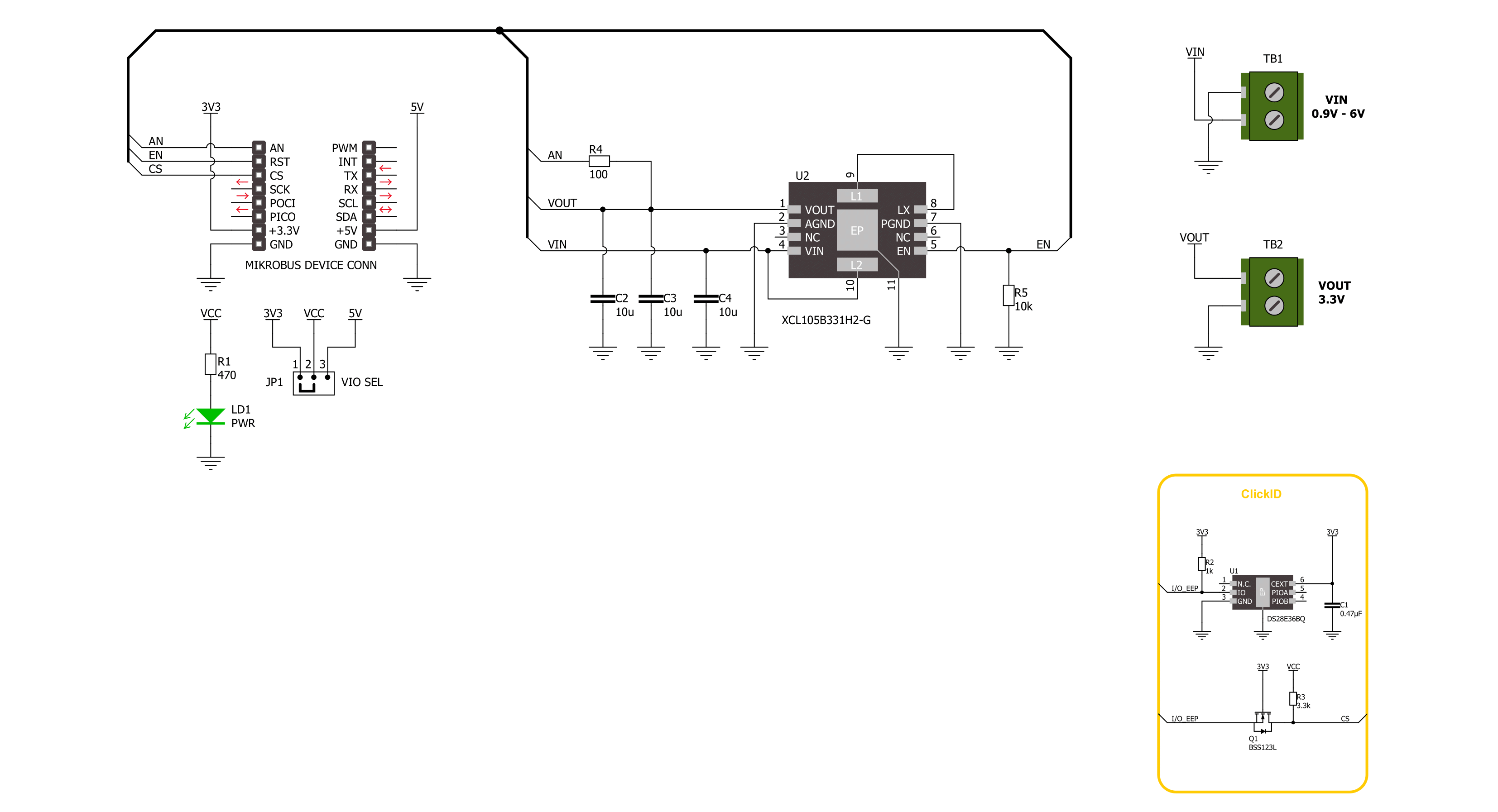 Boost 11 Click Schematic schematic