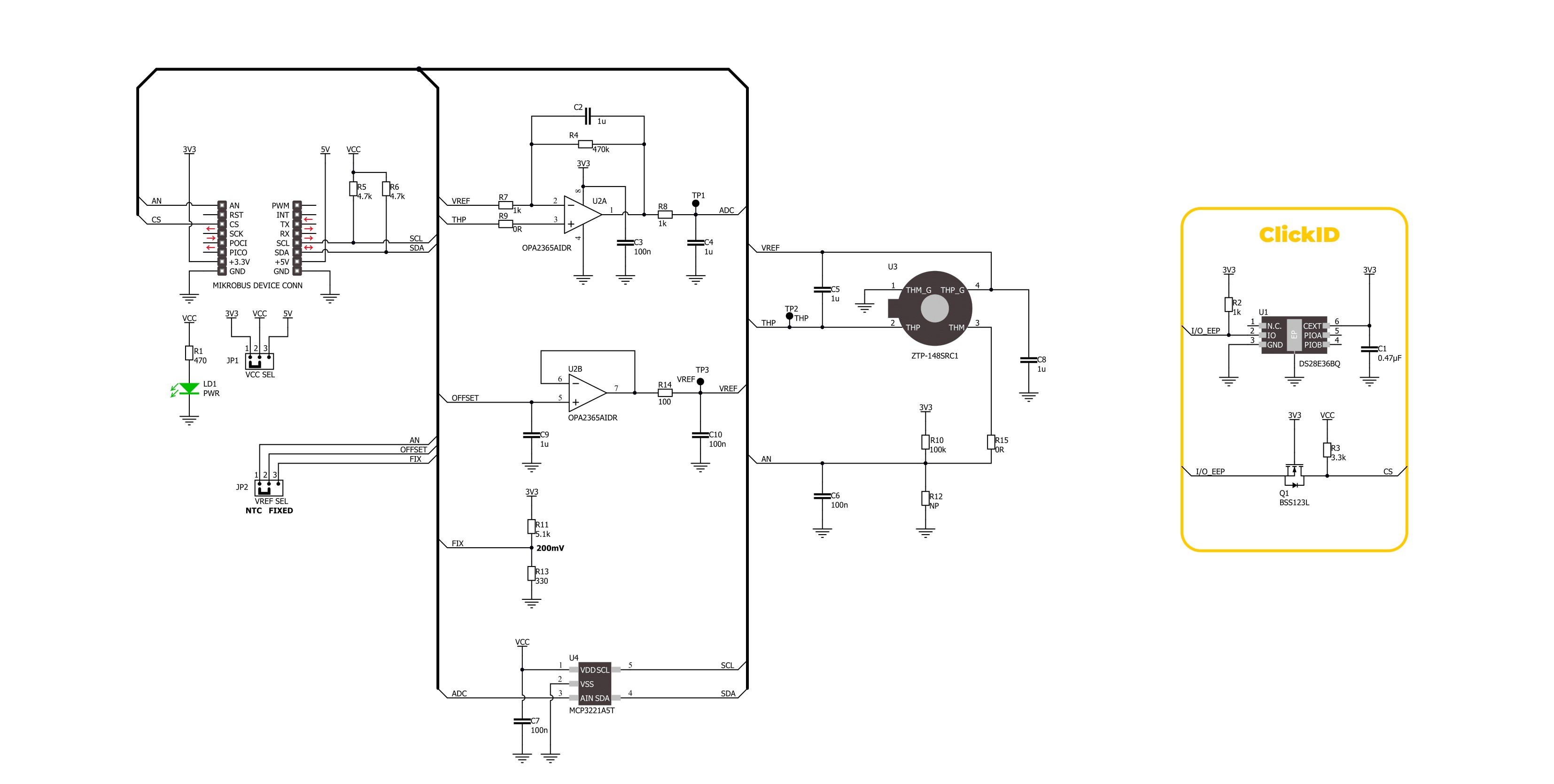 IR Sense 5 Click Schematic schematic