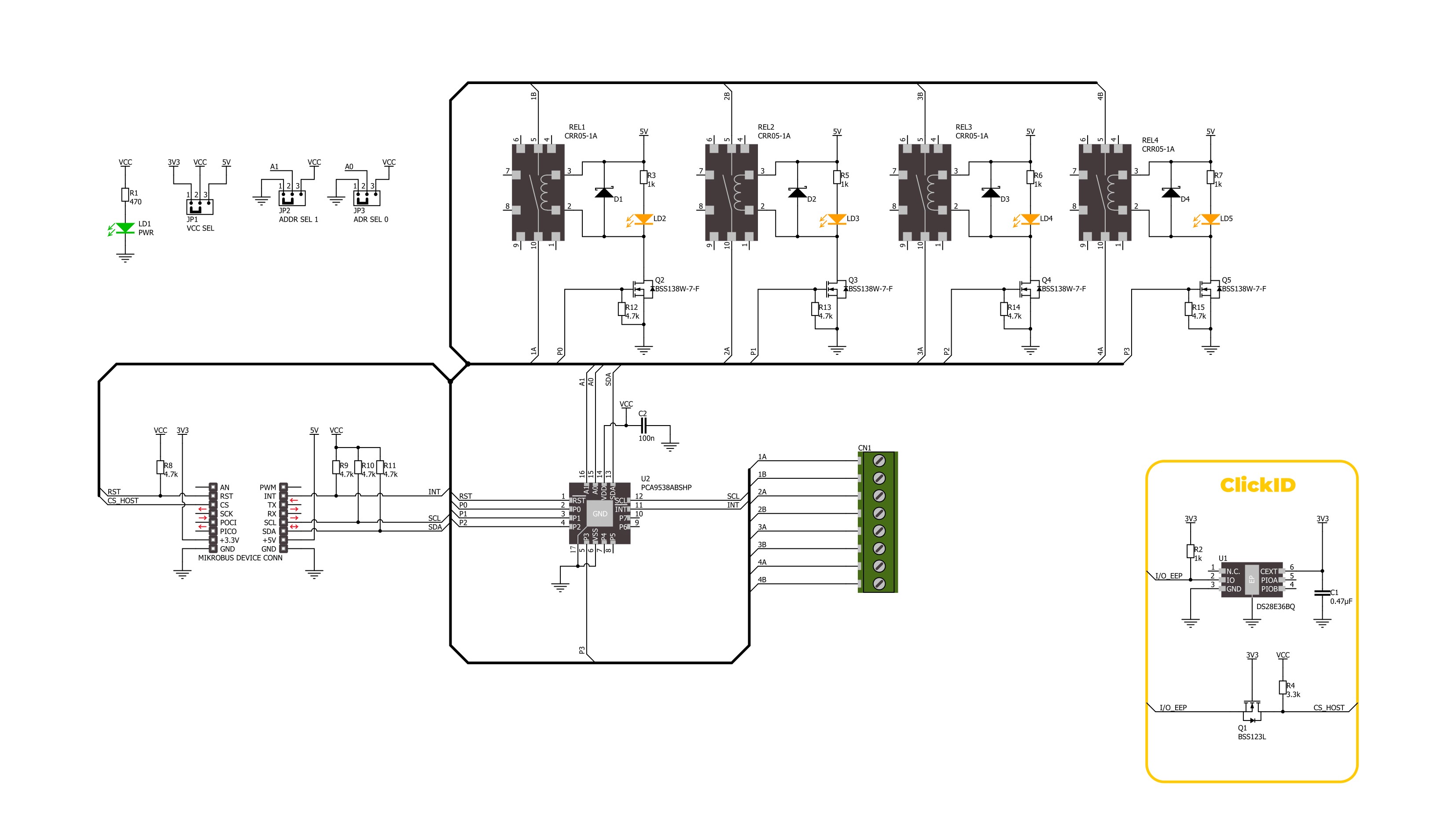 Relay 7 Click Schematic schematic