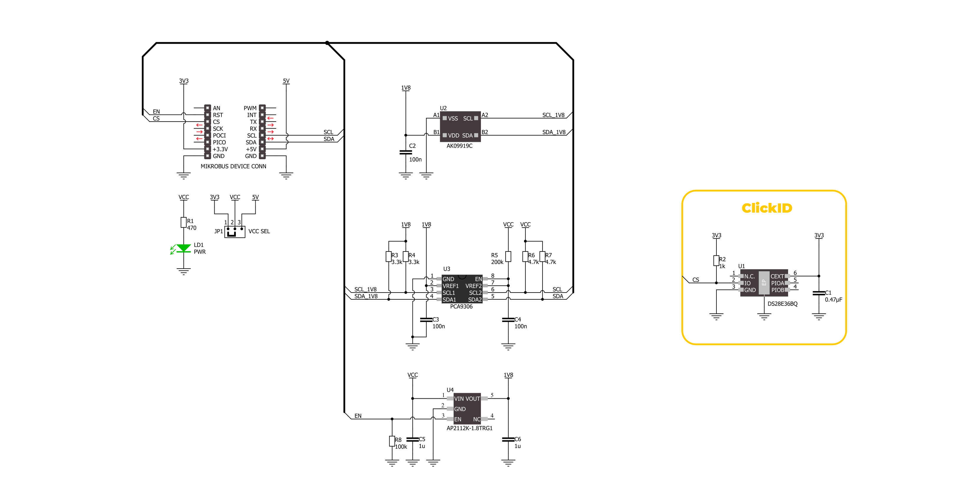 Compass 8 Click Schematic schematic