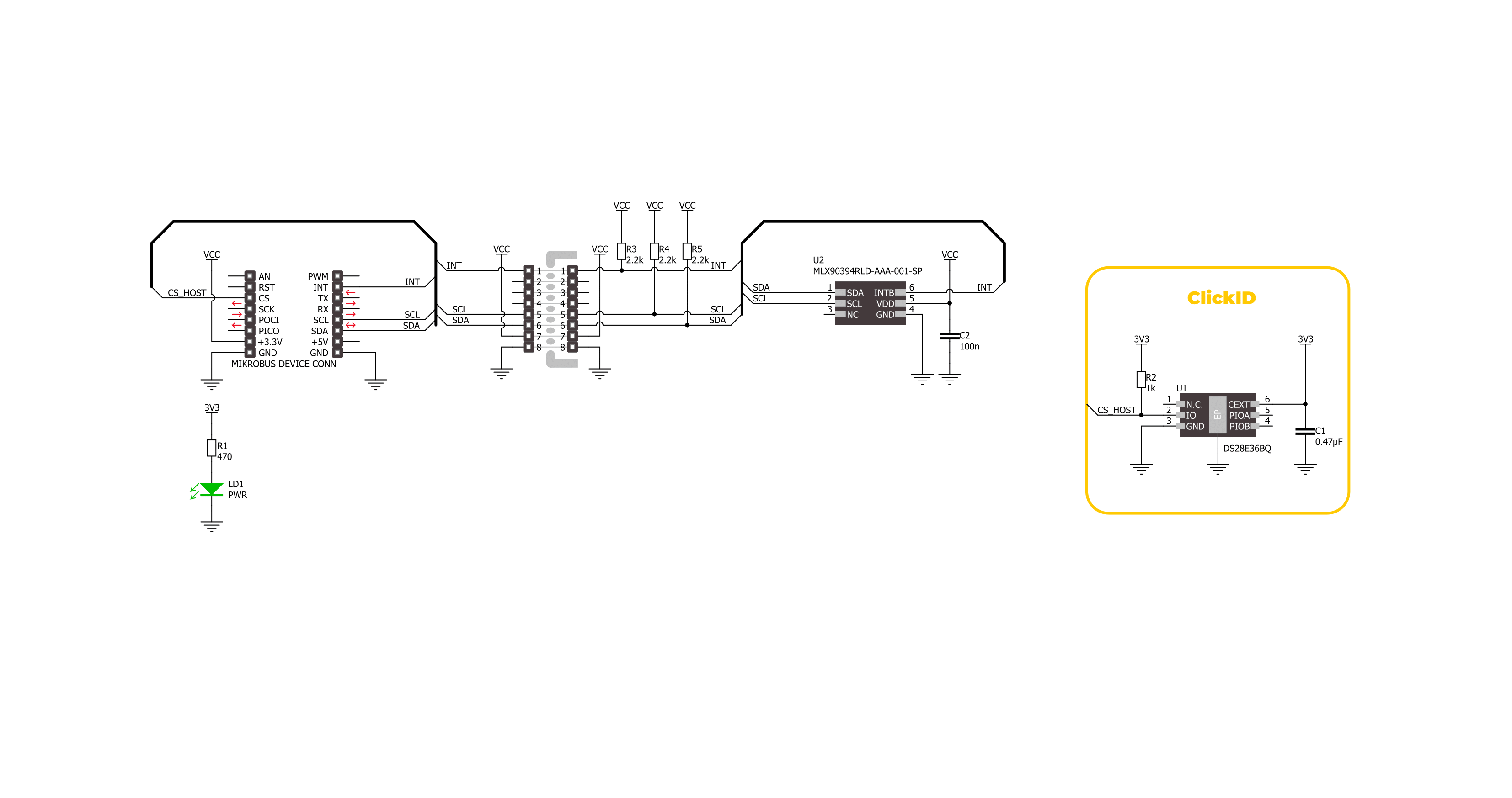 3D Hall 14 Click Schematic schematic