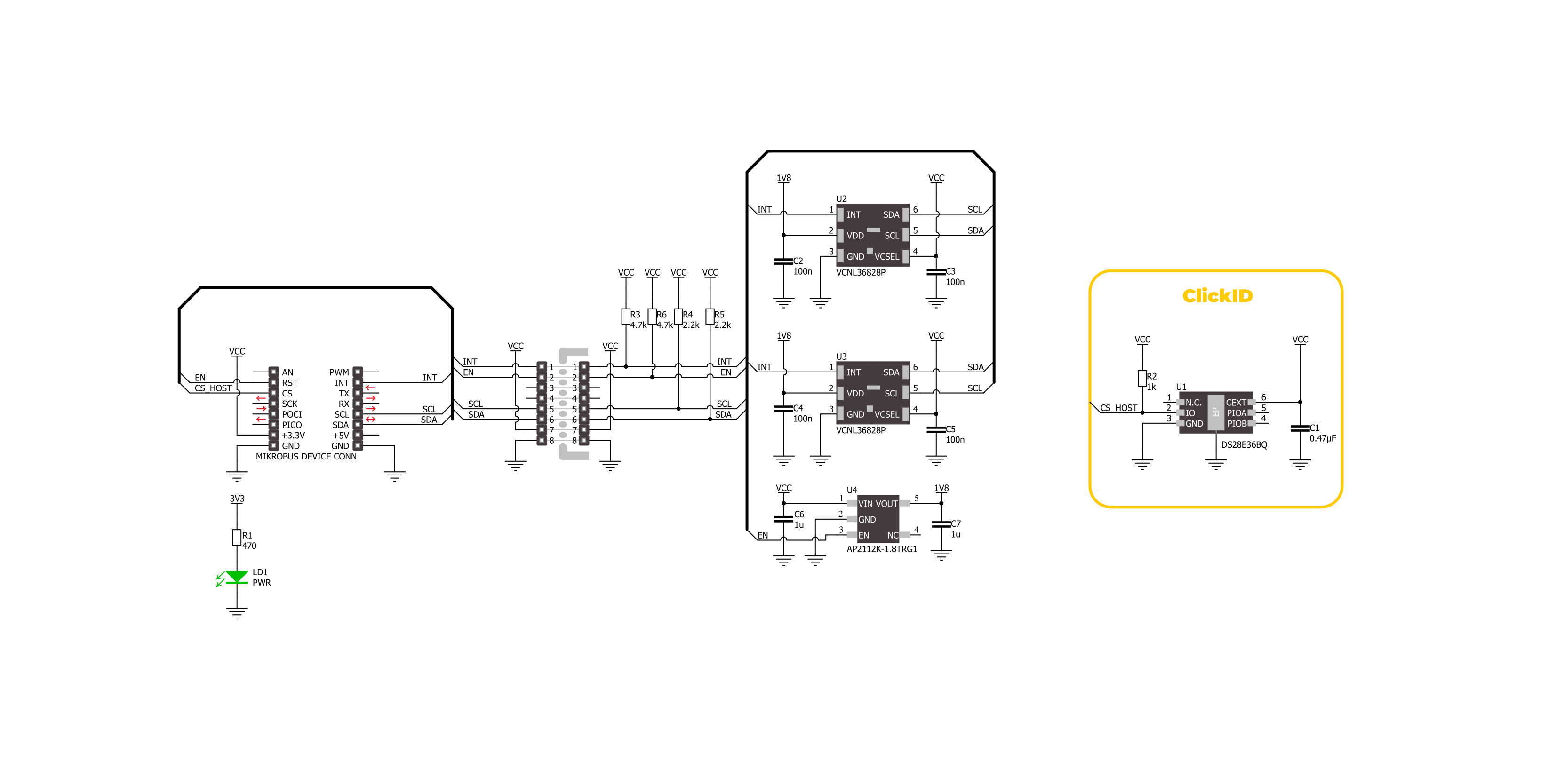 Proximity 20 Click Schematic schematic