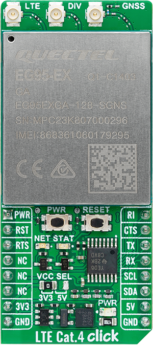 GNSS2 Click front image hardware assembly
