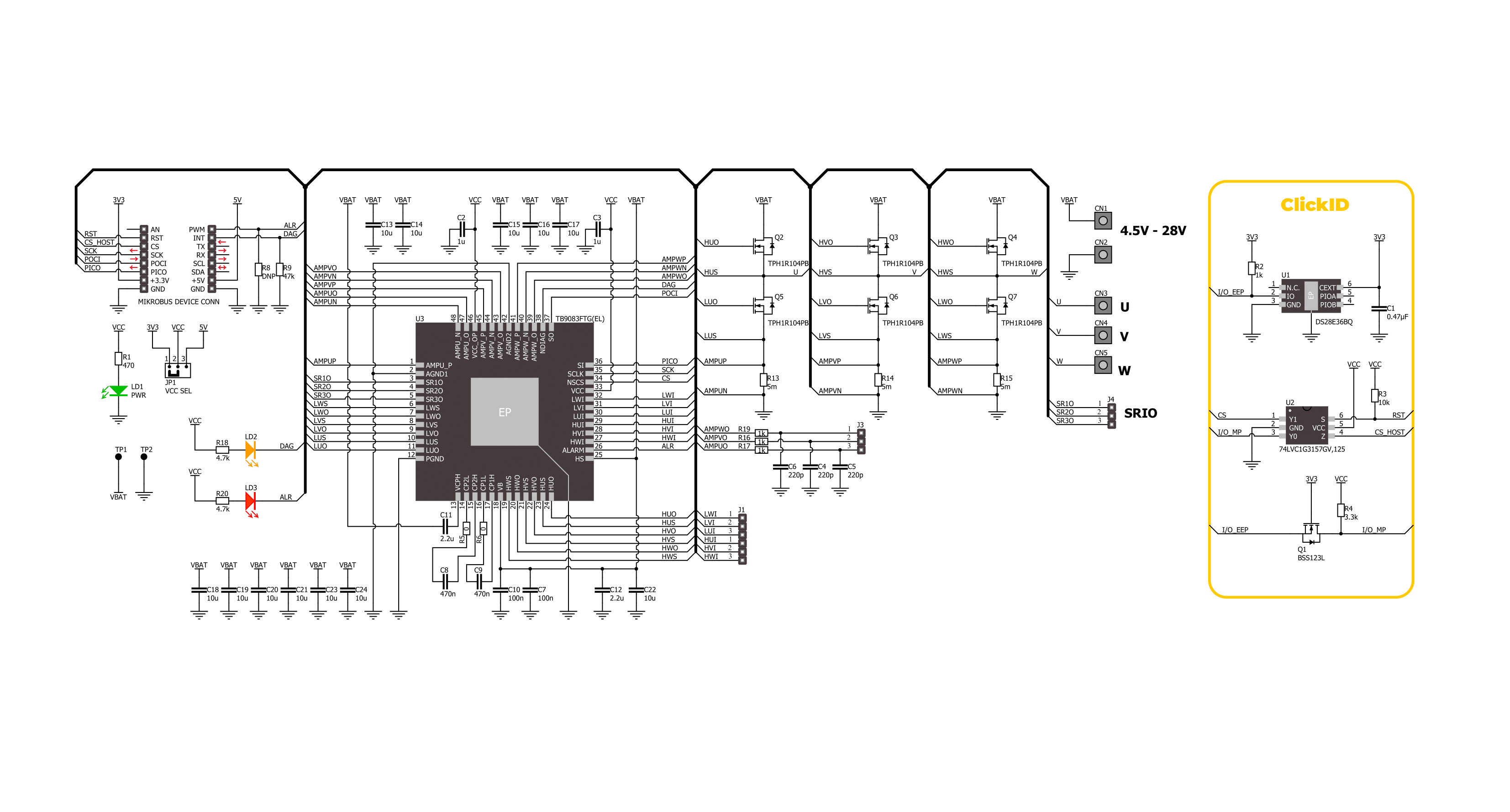 Brushless 30 Click Schematic schematic