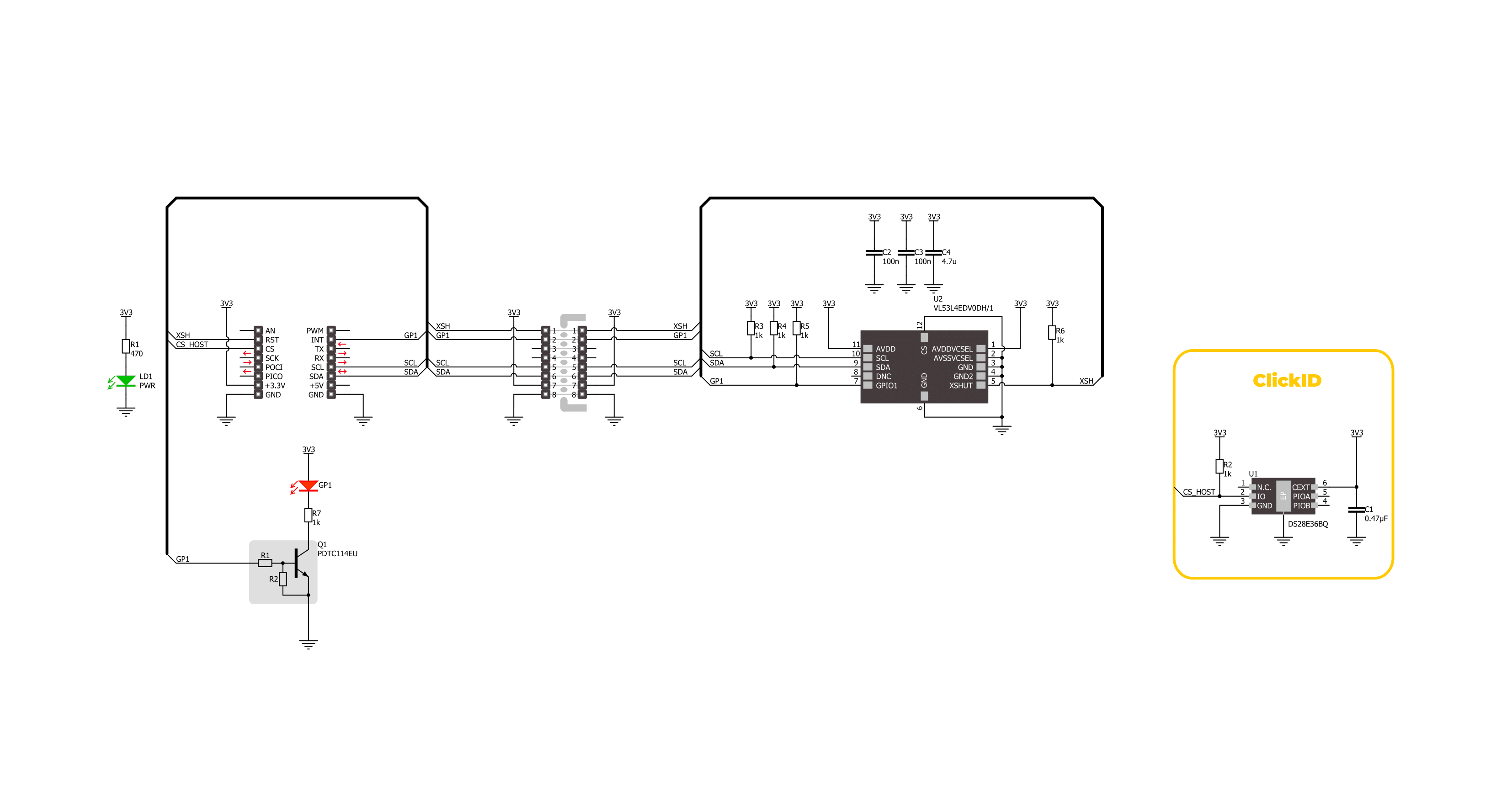 Proximity 21 Click Schematic schematic