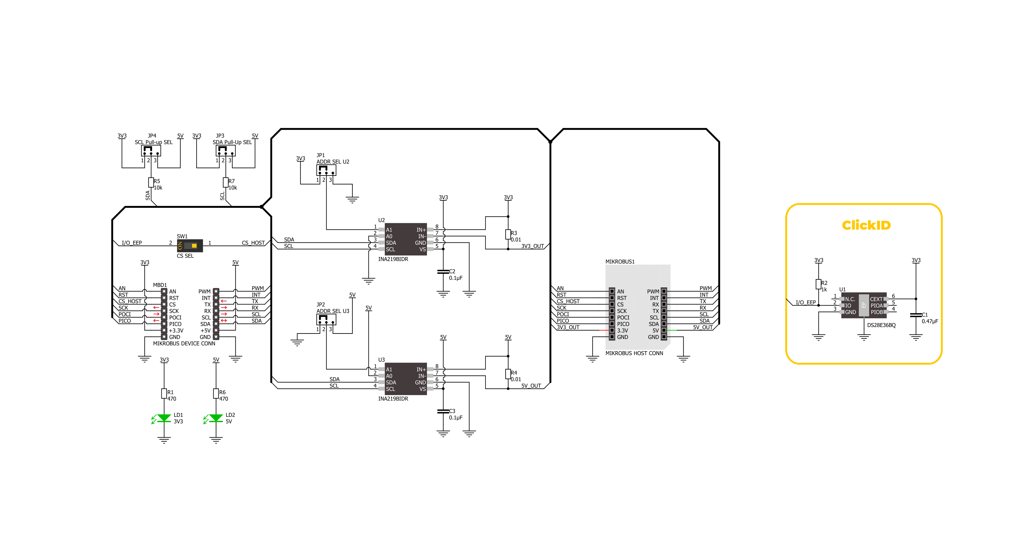 Power Monitor 2 Click Schematic schematic