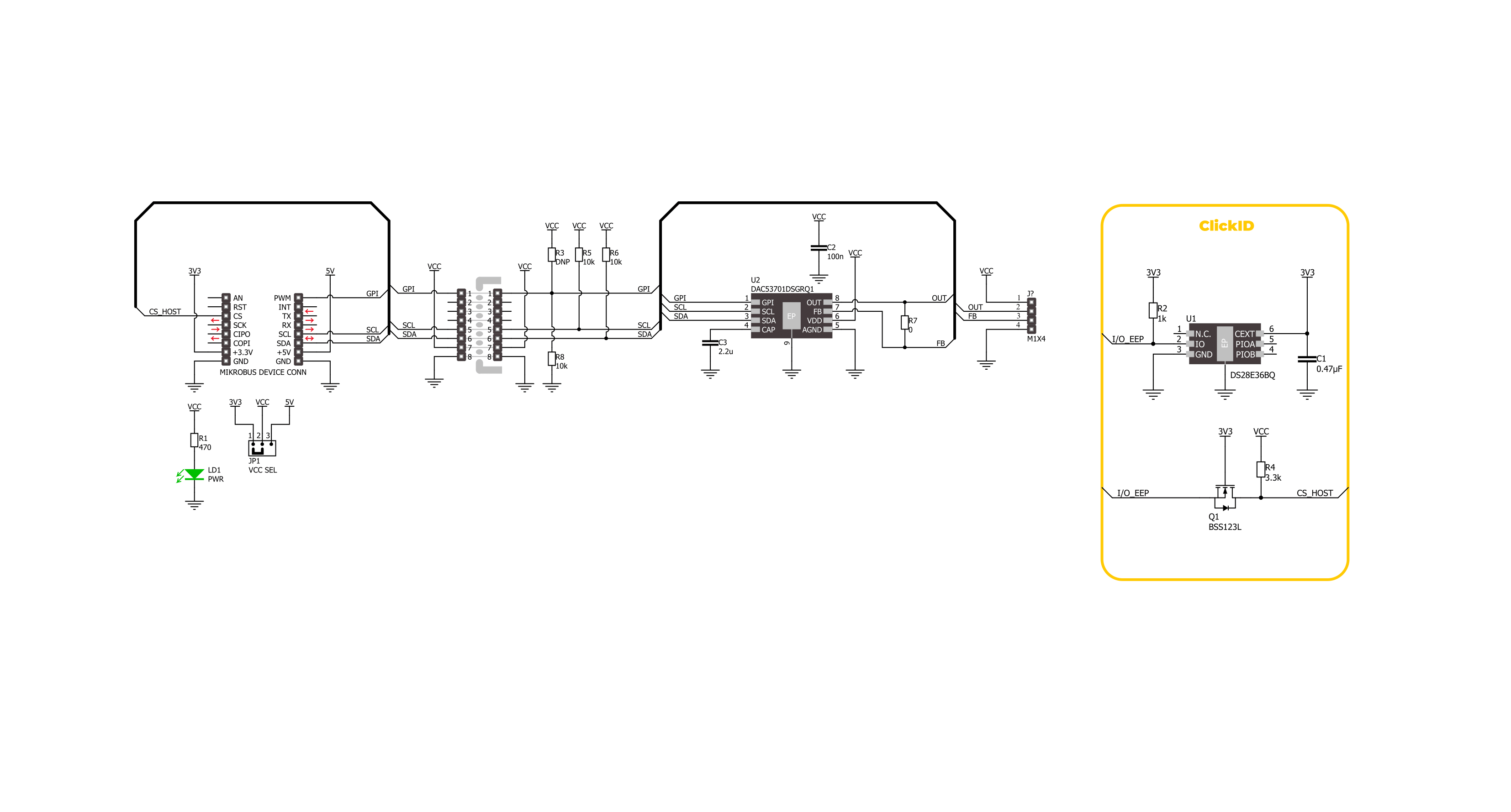 DAC 19 Click Schematic schematic