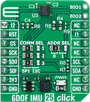LTE Cat.1 6 Click front image hardware assembly