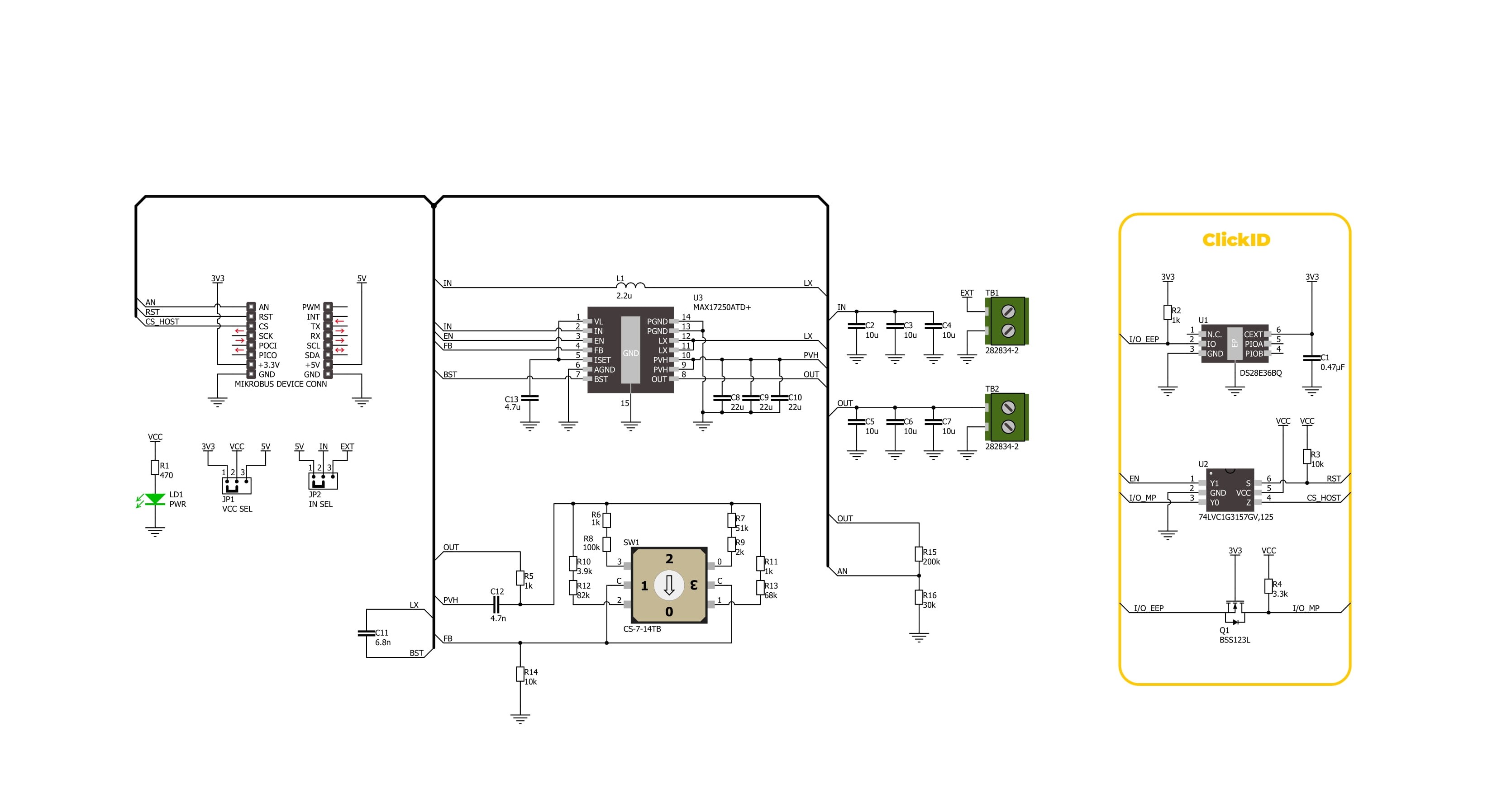 Boost 5 Click Schematic schematic