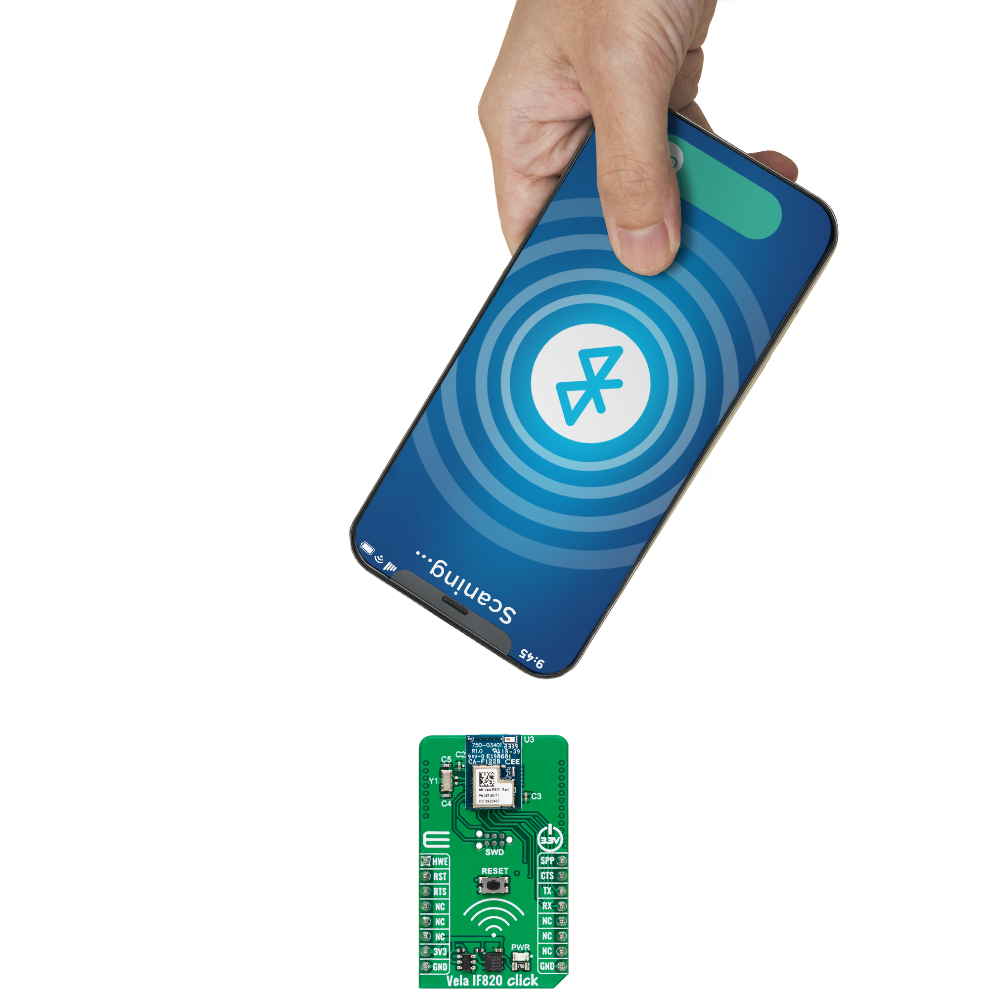 LTE IoT 5 Click complete accessories setup image hardware assembly