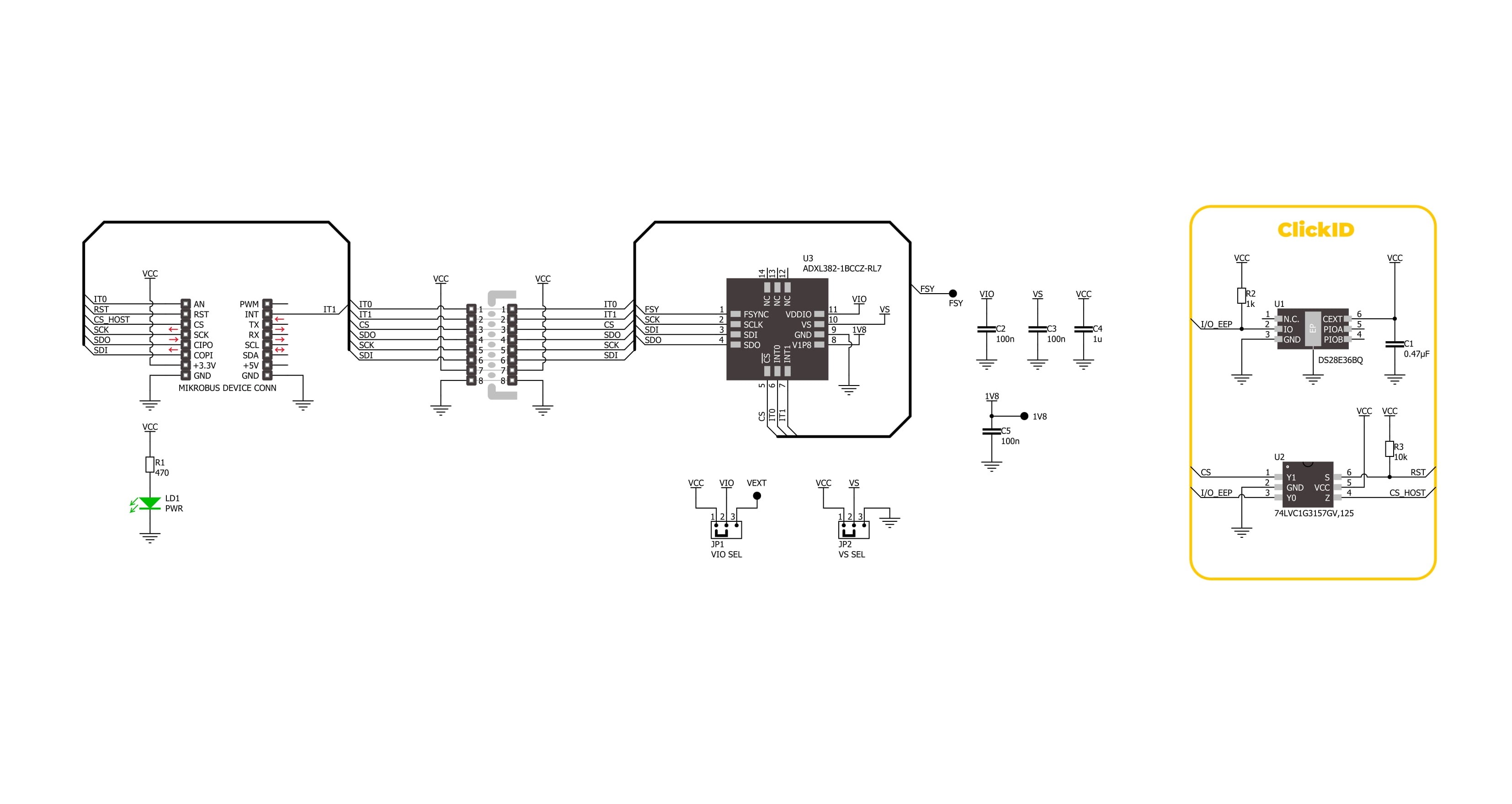 Accel 32 Click Schematic schematic
