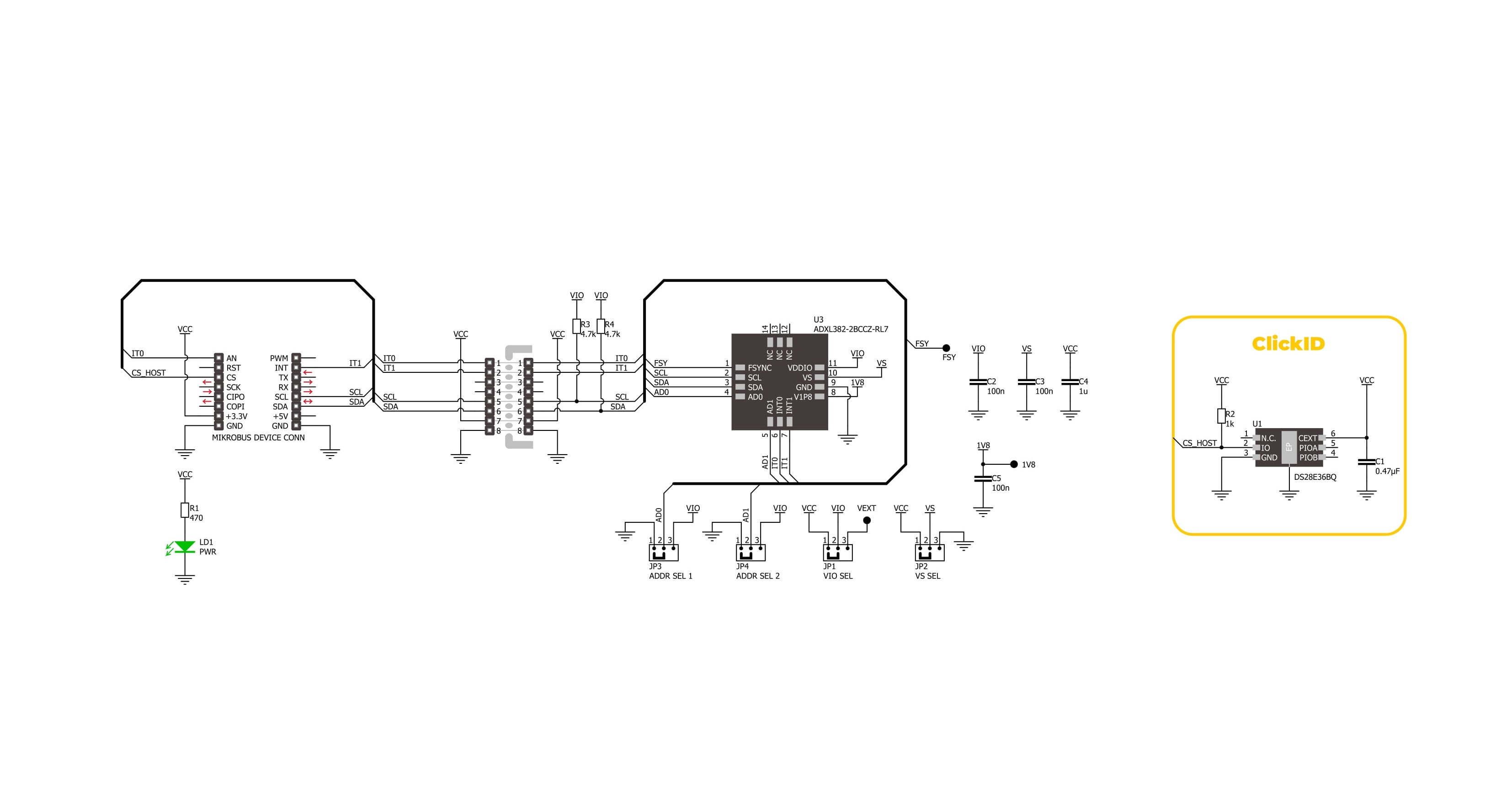 Accel 34 Click Schematic schematic
