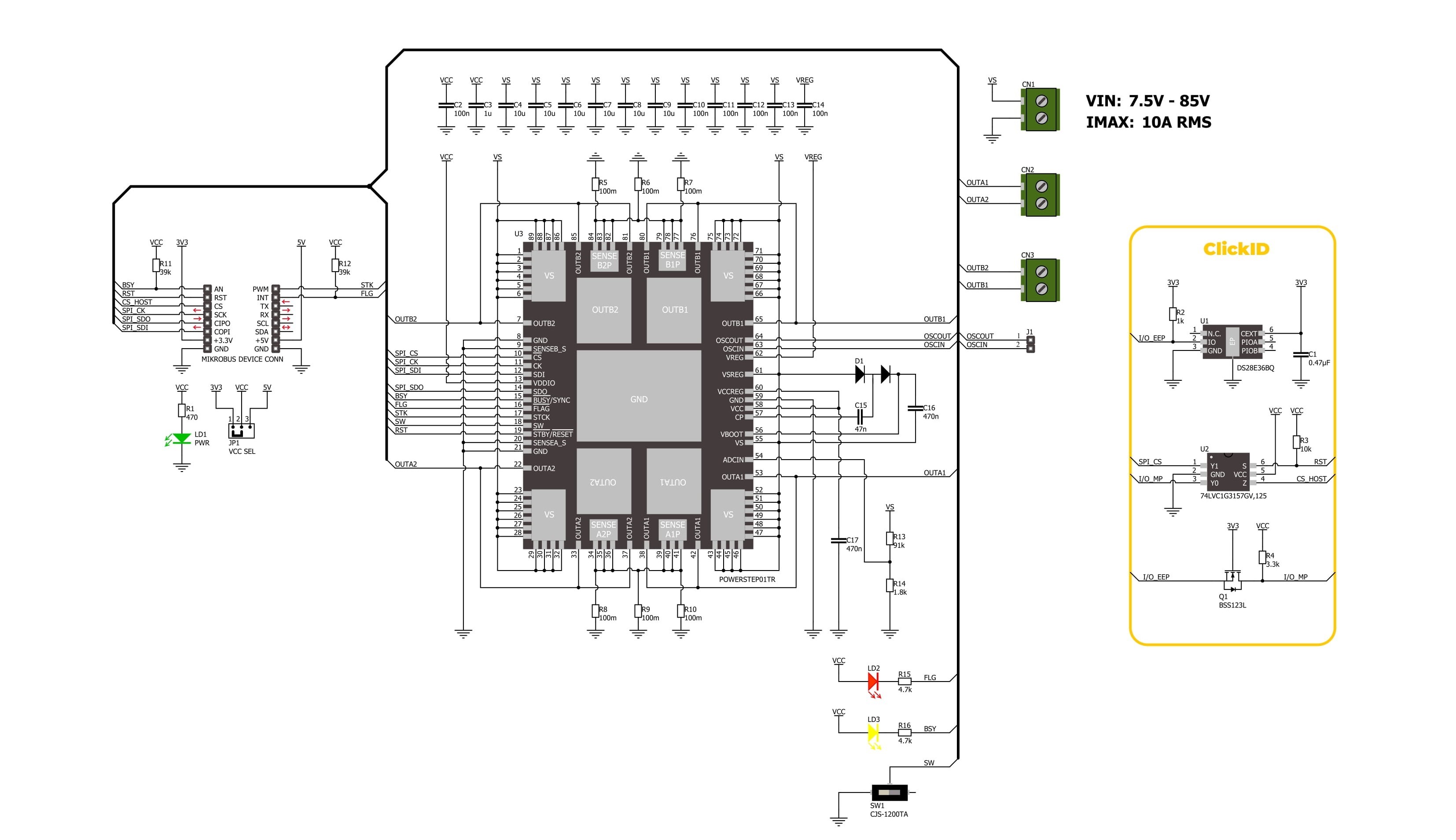 Power Step 2 Click Schematic schematic
