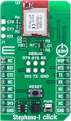 GNSS2 Click front image hardware assembly