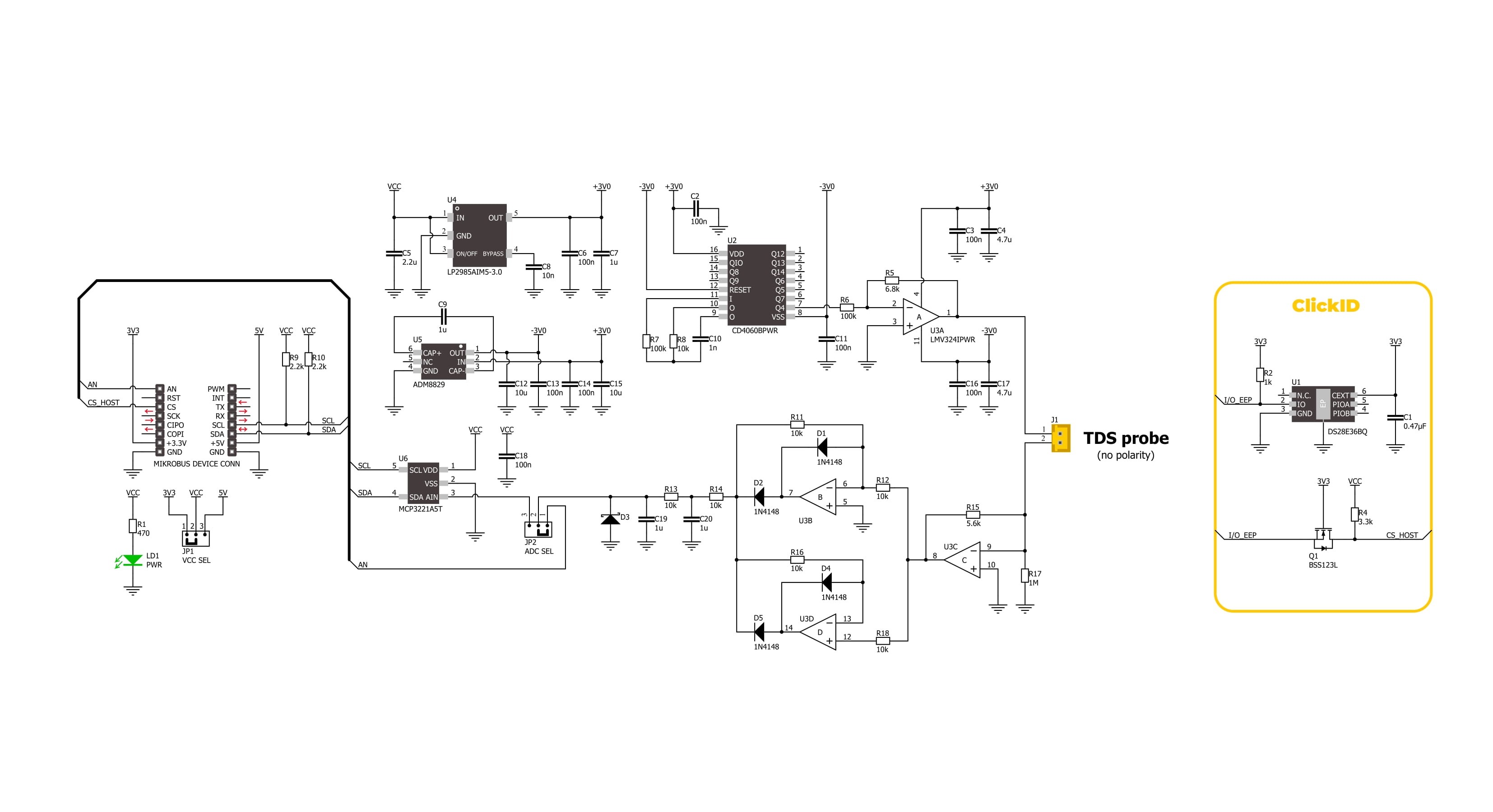 TDS Click Schematic schematic