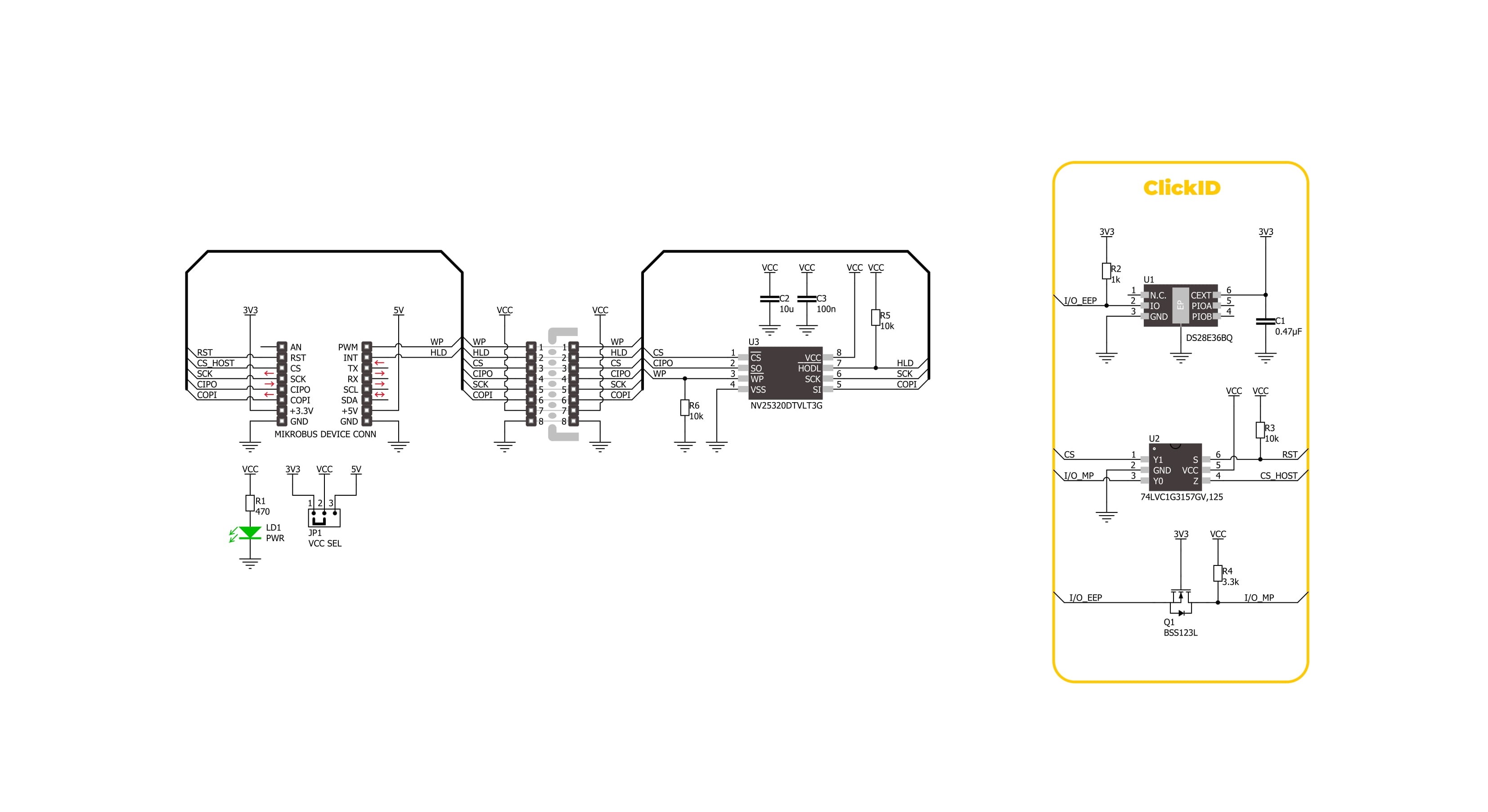 IR Sense 6 Click Schematic schematic