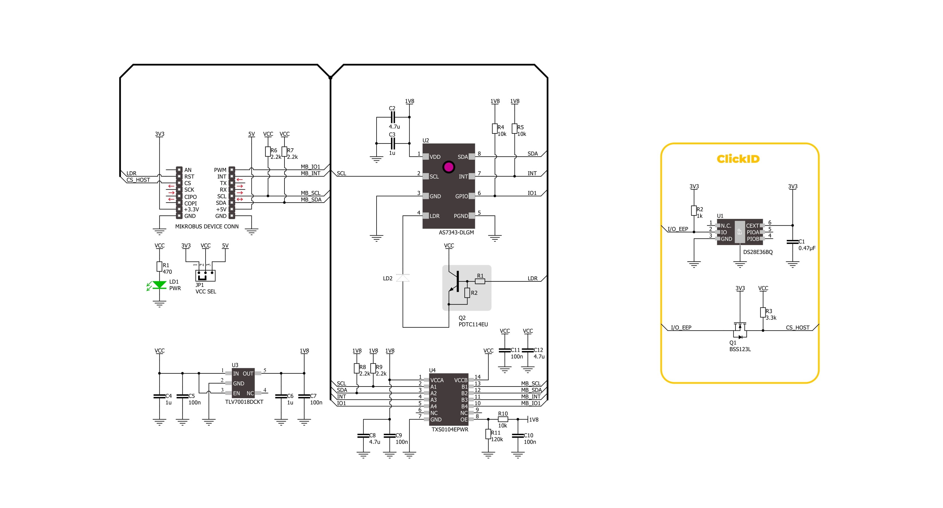 Color 16 Click Schematic schematic