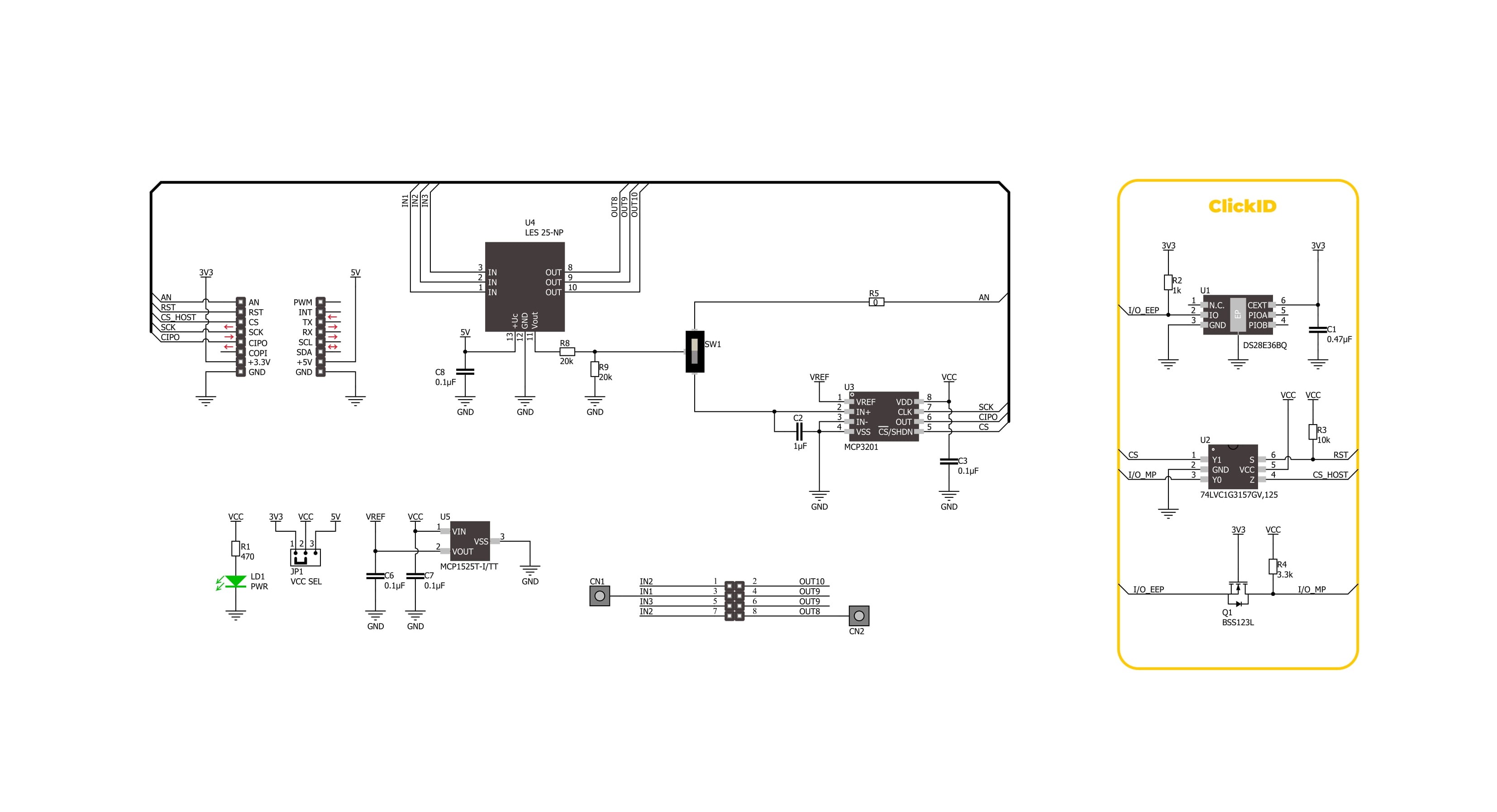 Current Sens Click Schematic schematic