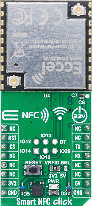 LTE Cat.1 6 Click front image hardware assembly