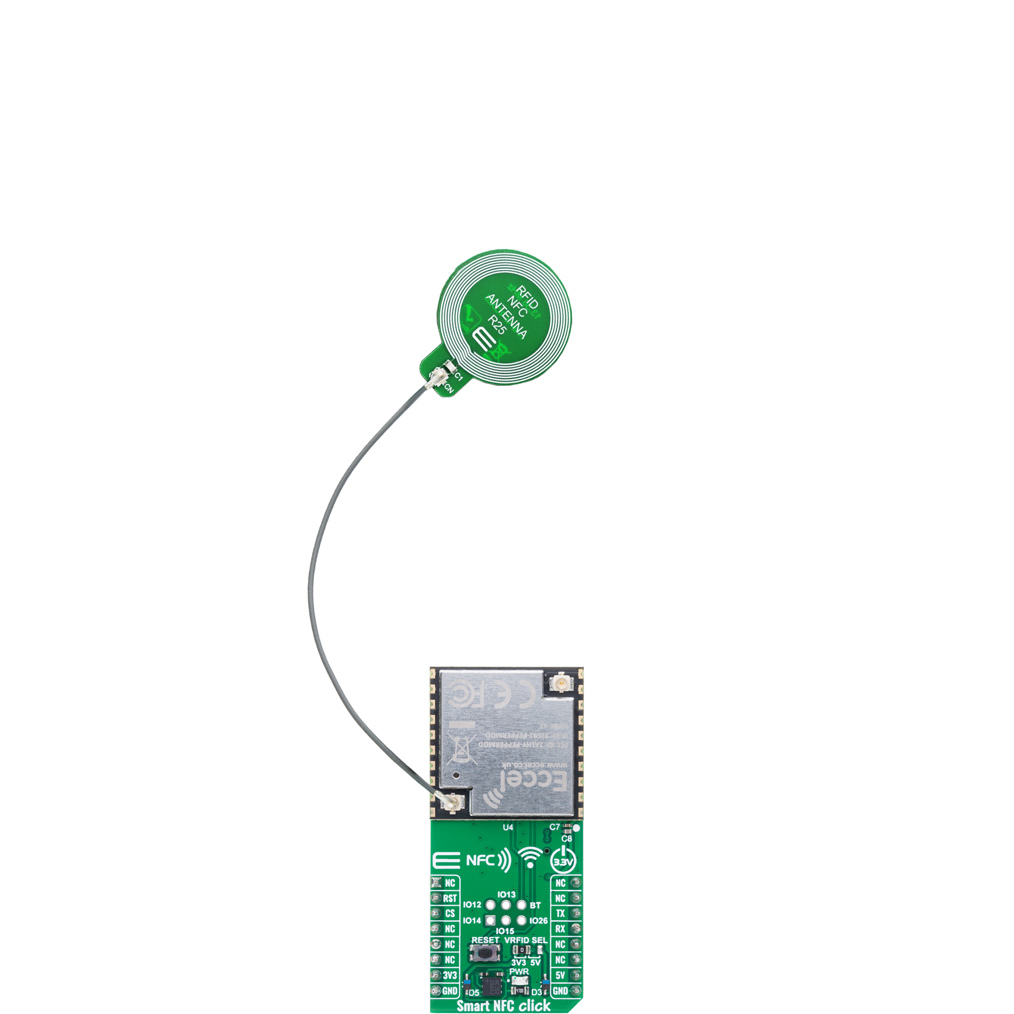 LTE Cat.1 6 Click complete accessories setup image hardware assembly