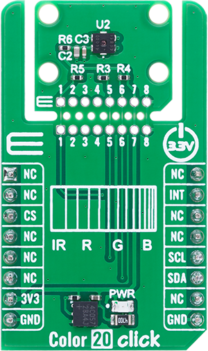 GNSS2 Click front image hardware assembly