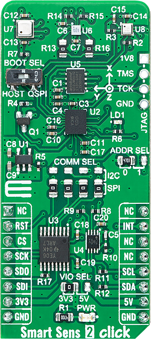 GNSS2 Click front image hardware assembly