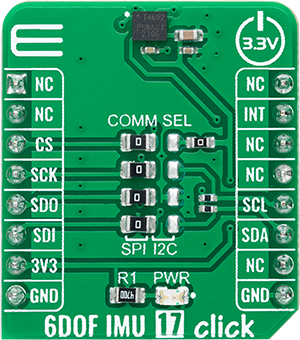 LTE IoT 5 Click front image hardware assembly