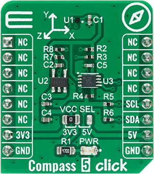 GNSS2 Click front image hardware assembly