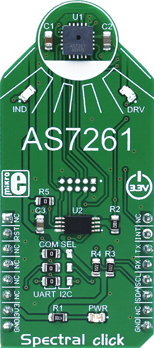 GNSS2 Click front image hardware assembly