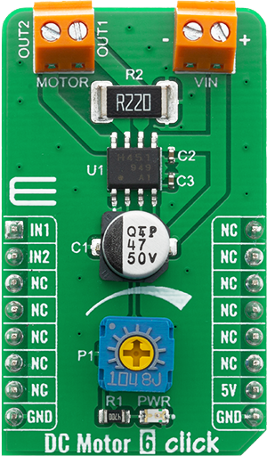 LTE IoT 5 Click front image hardware assembly