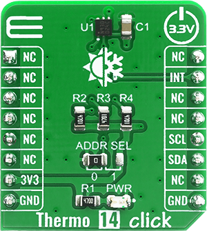 LTE IoT 5 Click front image hardware assembly