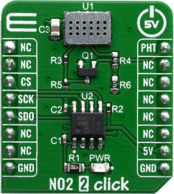 GNSS2 Click front image hardware assembly